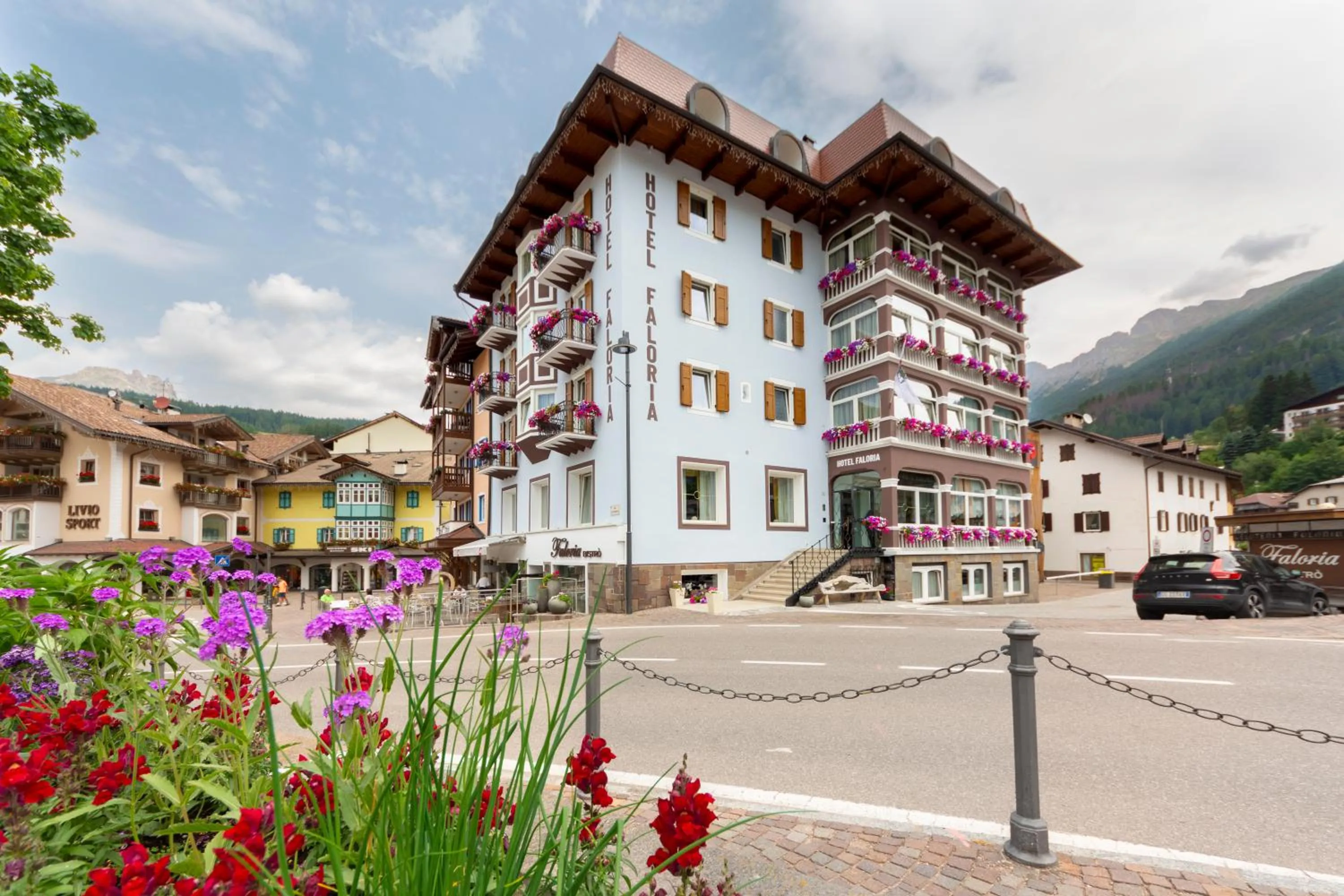 Property building in Hotel Faloria