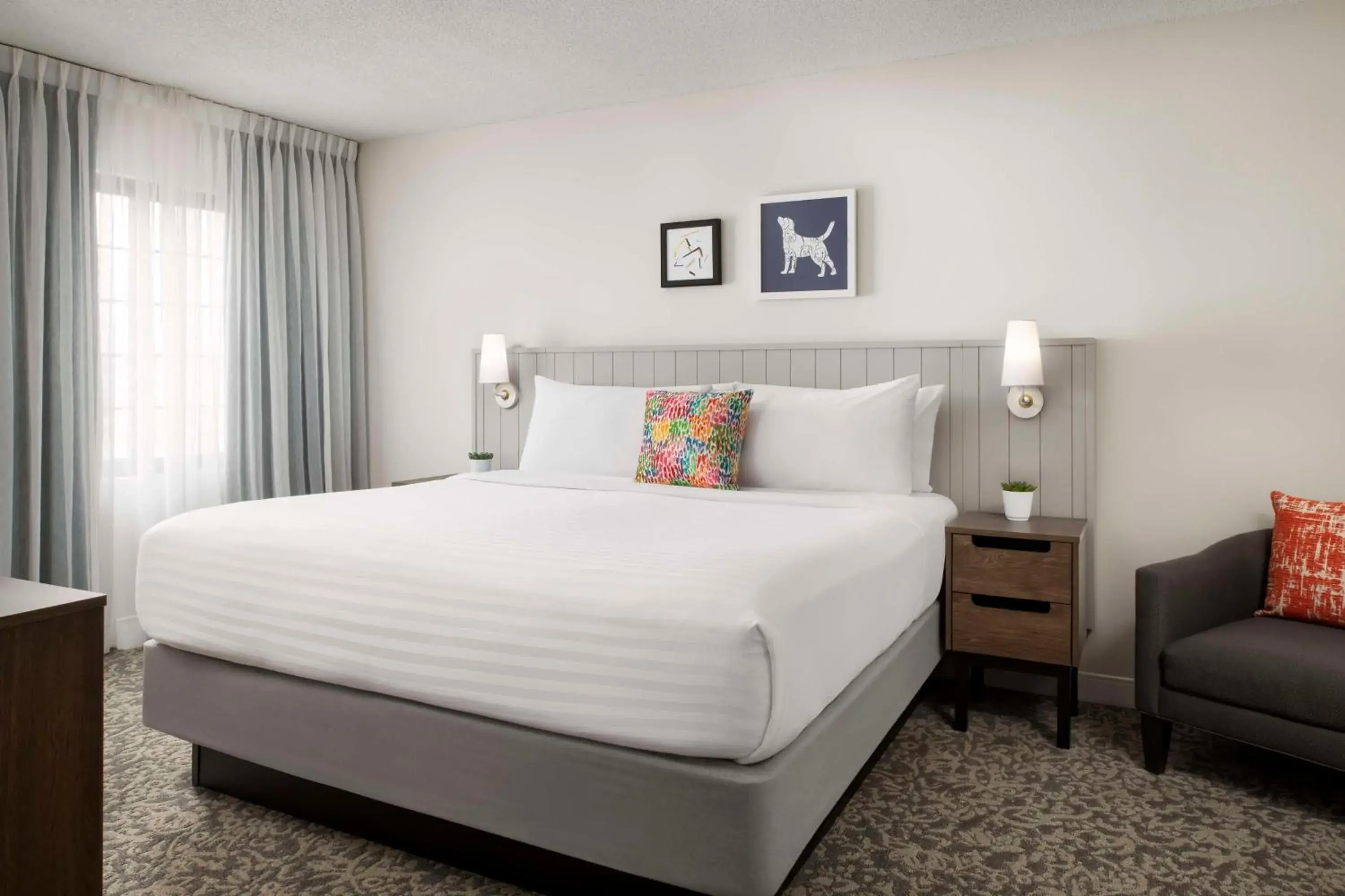 Photo of the whole room, Bed in Sonesta ES Suites Toronto Markham Photo of the whole room, Bed in Sonesta ES Suites Toronto Markham