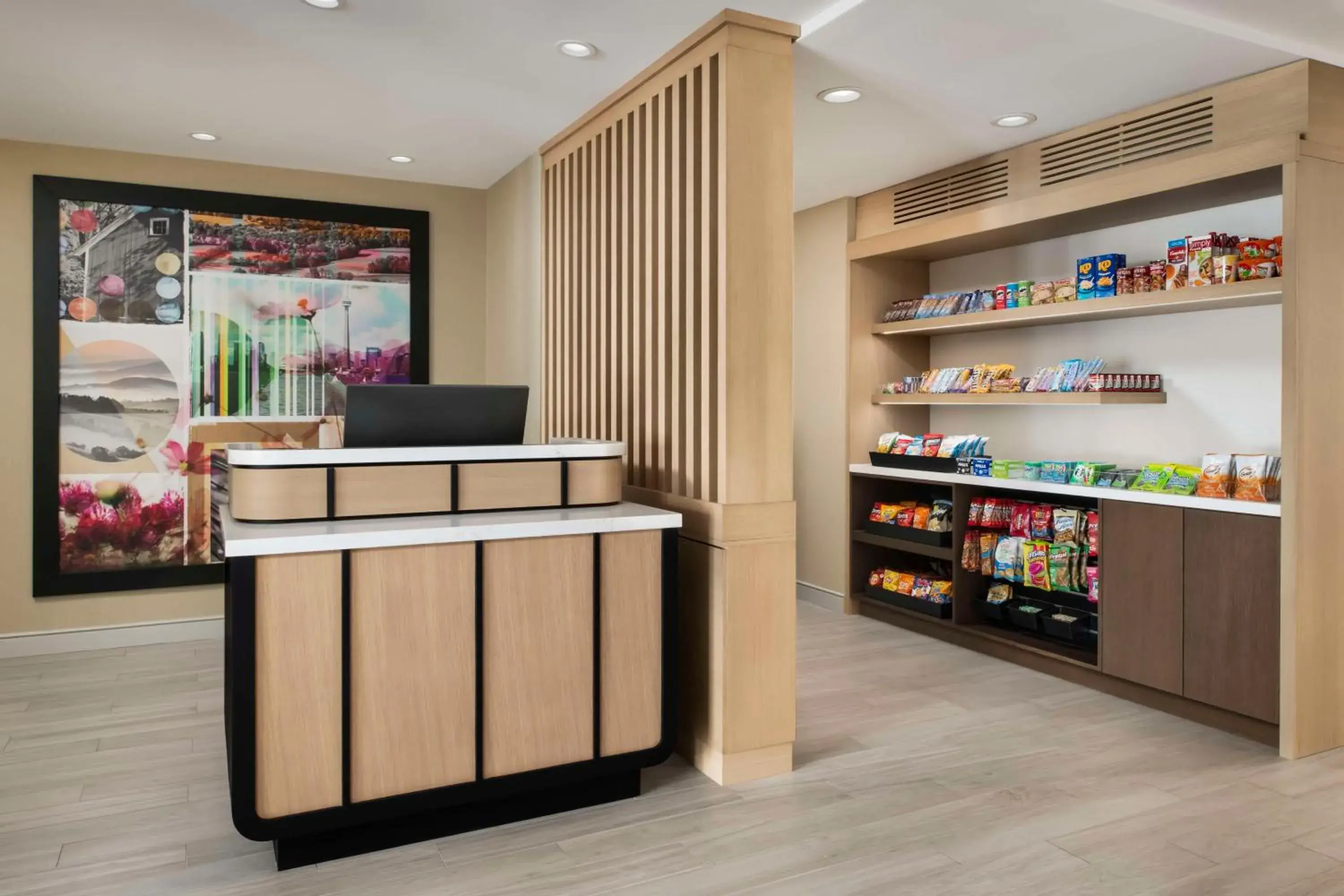 Lobby or reception in Sonesta ES Suites Toronto Markham Lobby or reception in Sonesta ES Suites Toronto Markham