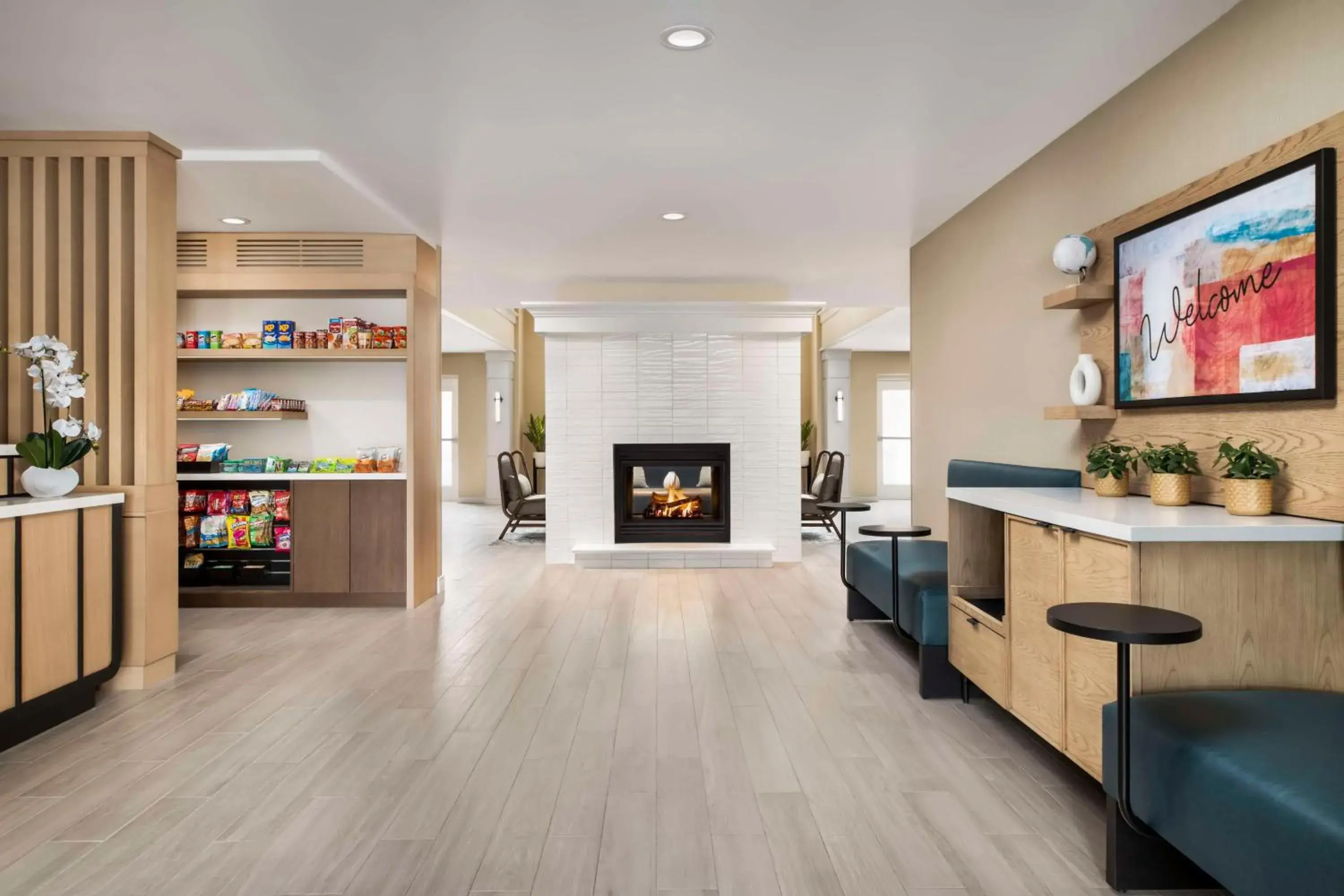 Lobby or reception in Sonesta ES Suites Toronto Markham Lobby or reception in Sonesta ES Suites Toronto Markham