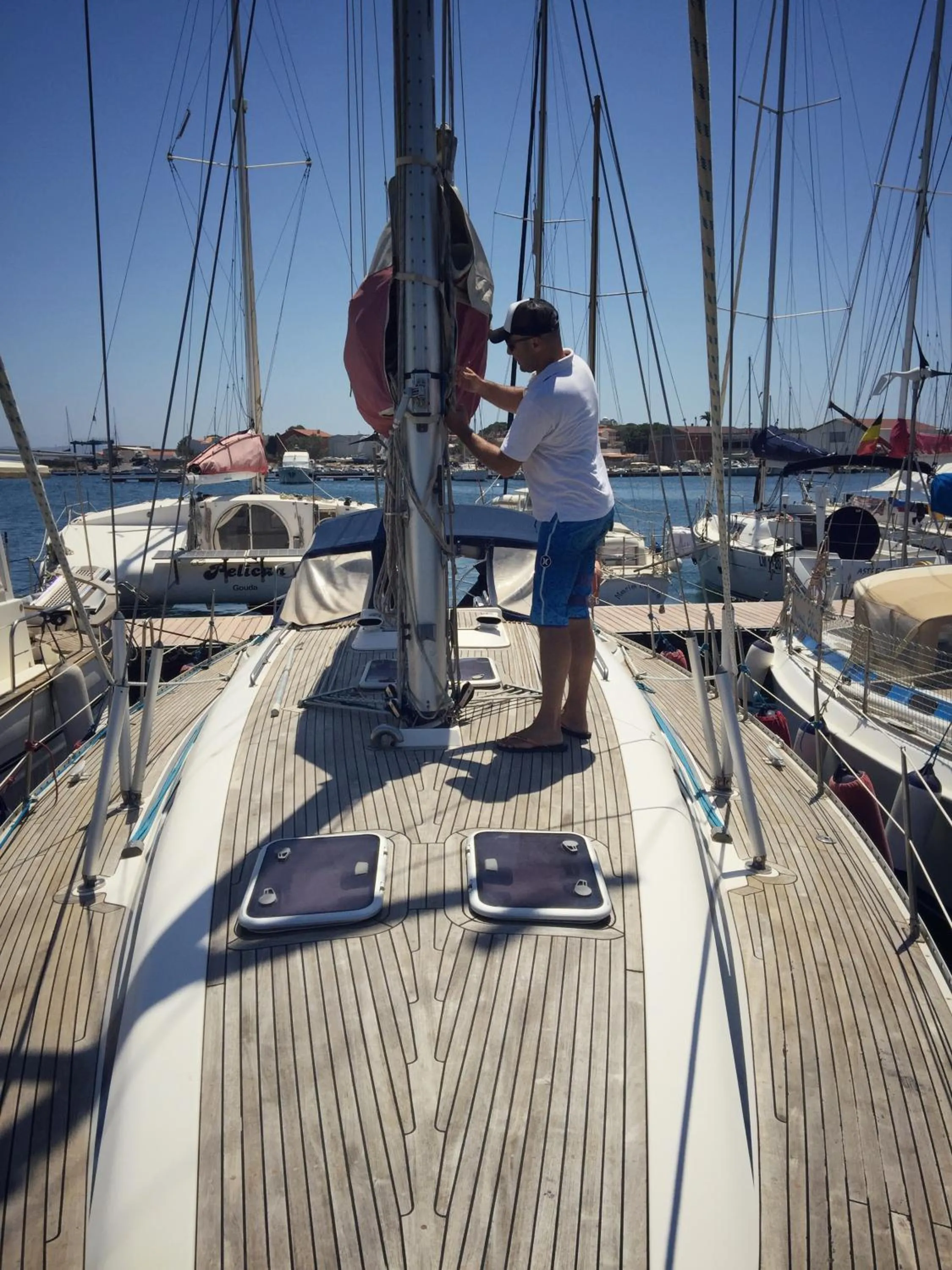 Fishing in Villa Brigida