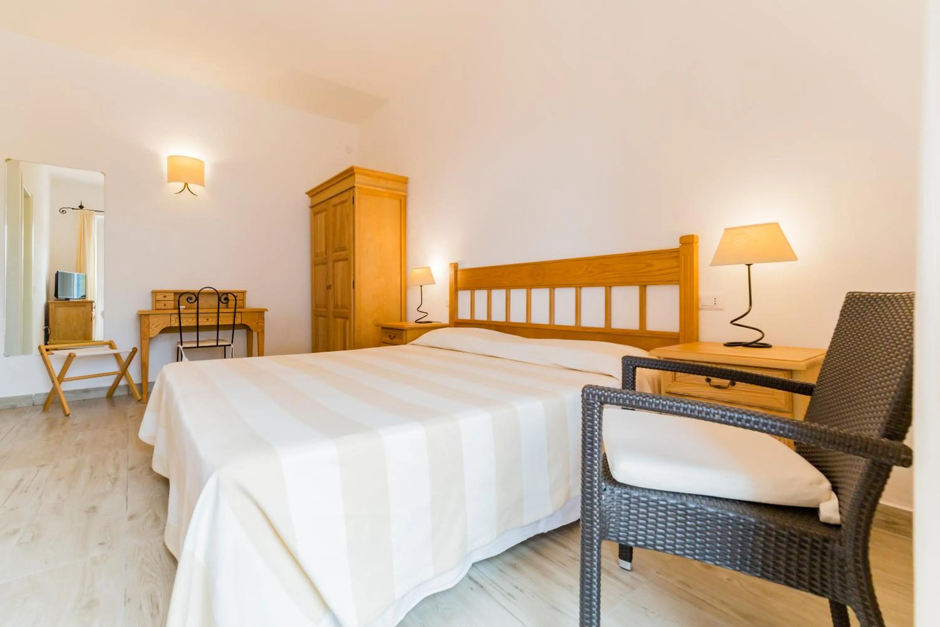 Bed in Villa Brigida