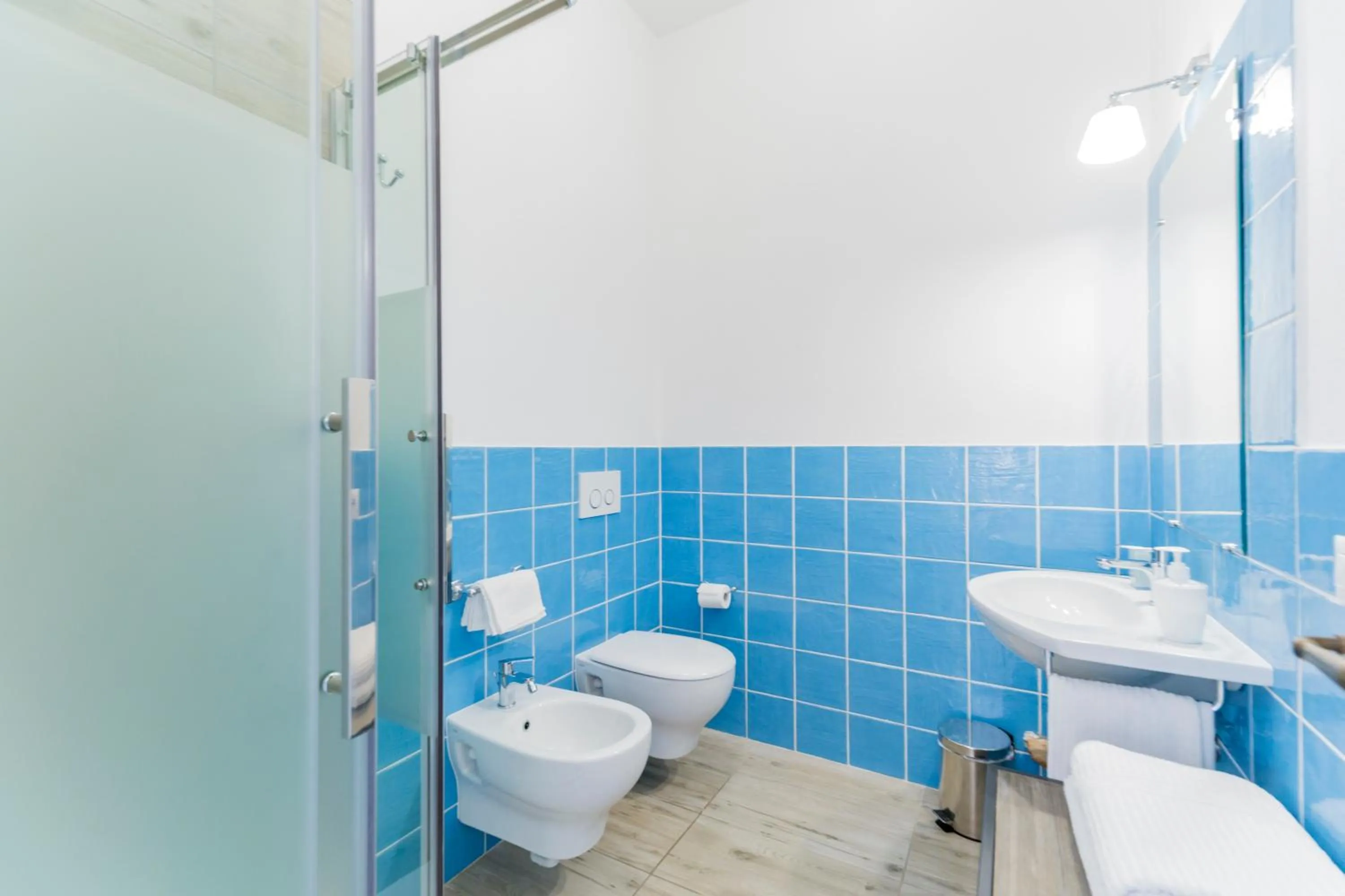 Shower in Villa Brigida