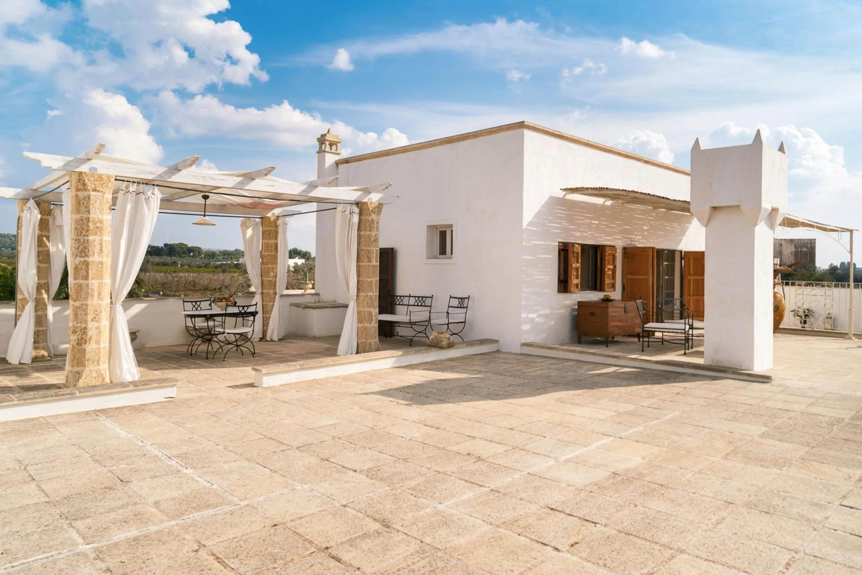 Balcony/Terrace in Tenuta Mosè Charming House&Relais Gallipoli