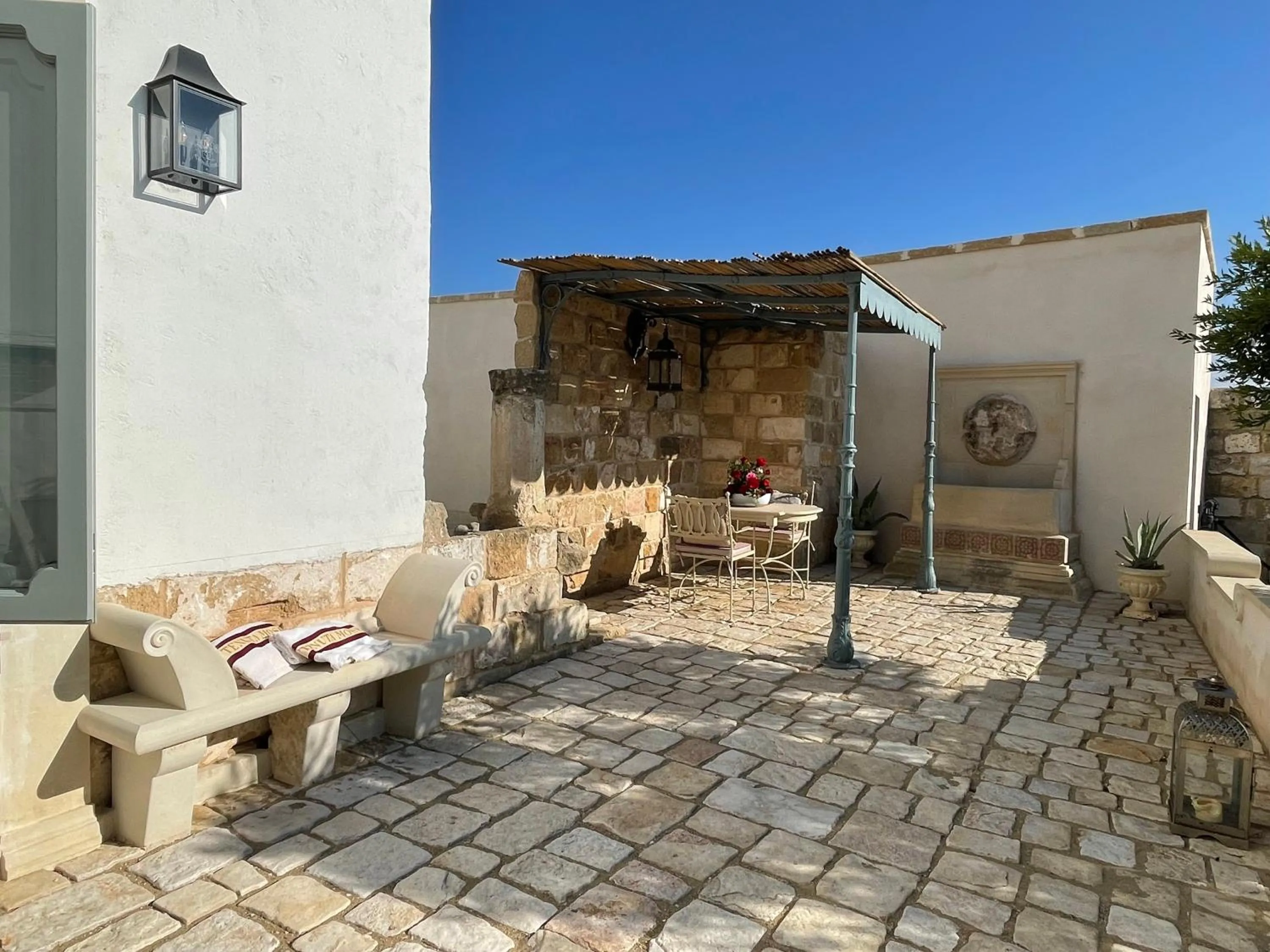 Patio in Tenuta Mosè Charming House&Relais Gallipoli
