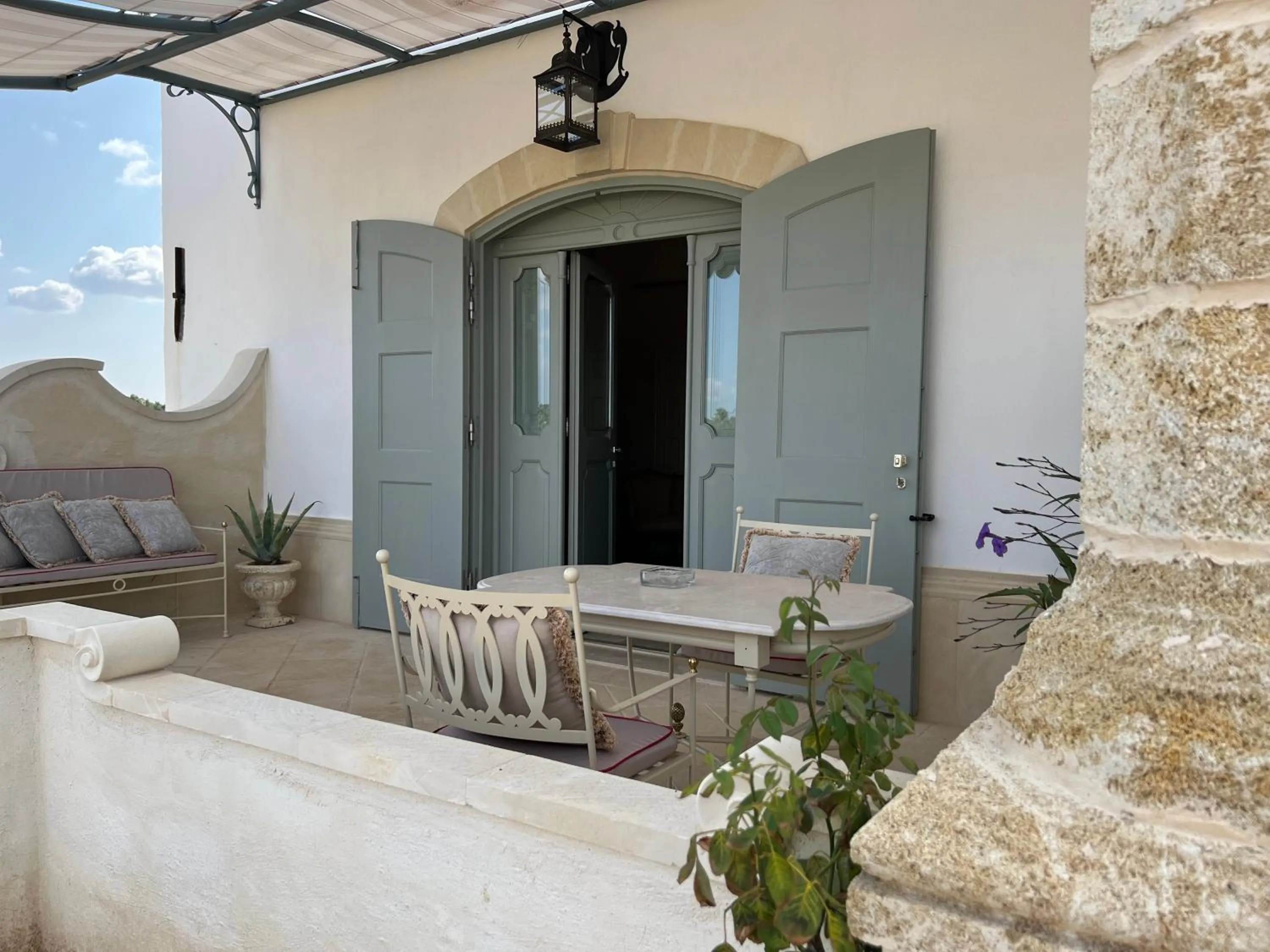 Balcony/Terrace in Tenuta Mosè Charming House&Relais Gallipoli