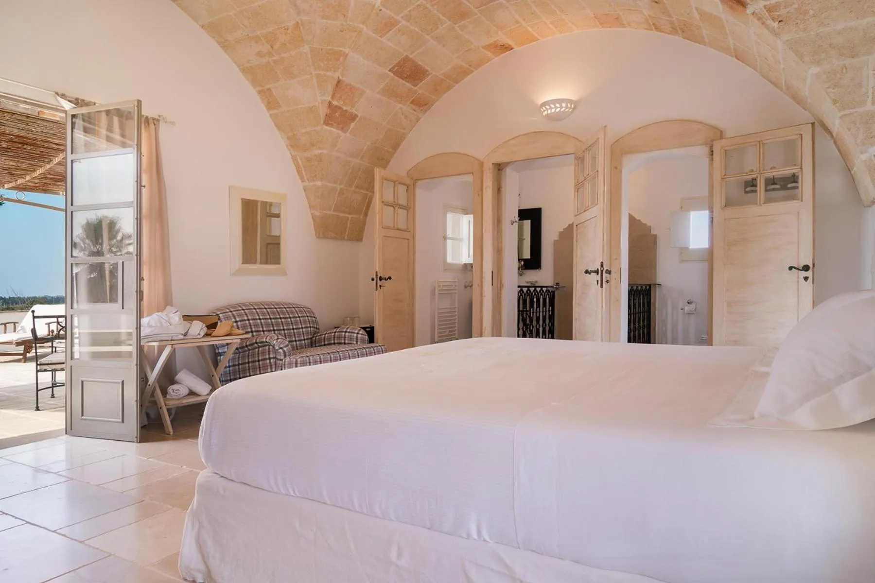 Bedroom, Bed in Tenuta Mosè Charming House&Relais Gallipoli