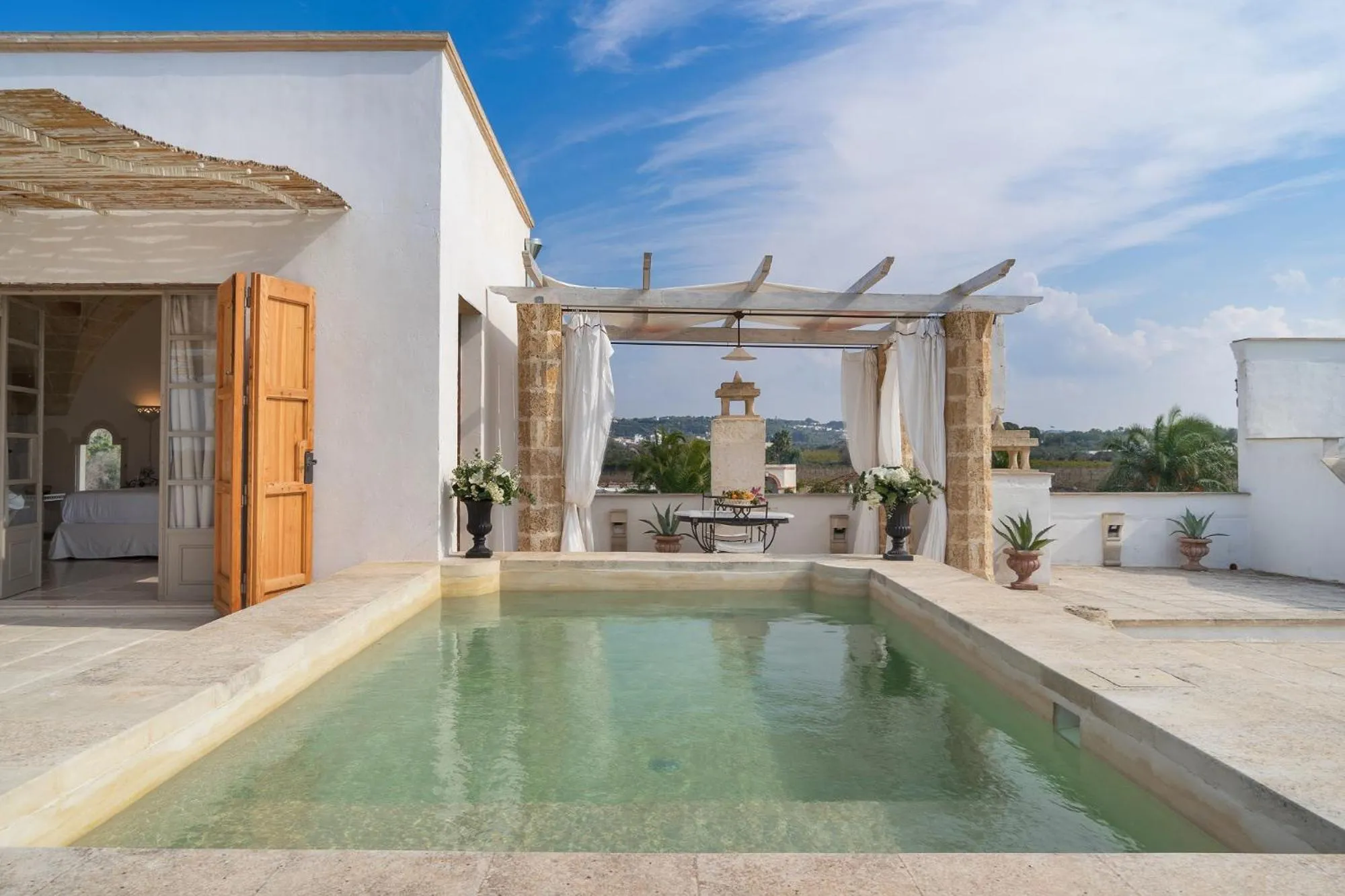 Swimming pool in Tenuta Mosè Charming House&Relais Gallipoli