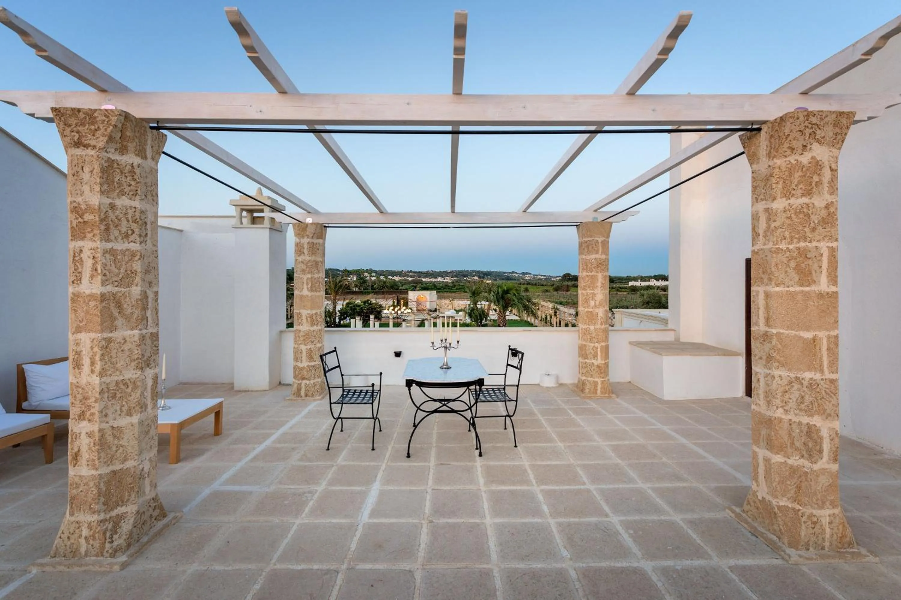 Balcony/Terrace in Tenuta Mosè Charming House&Relais Gallipoli