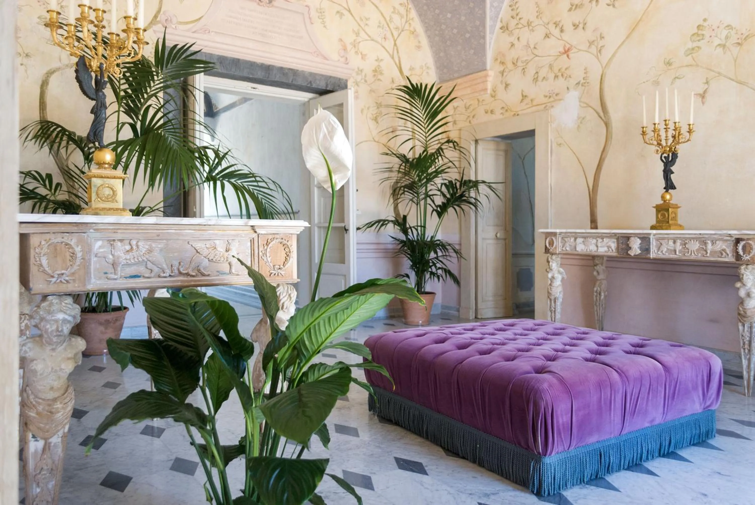 Communal lounge/ TV room, Bed in Tenuta Mosè Charming House&Relais Gallipoli