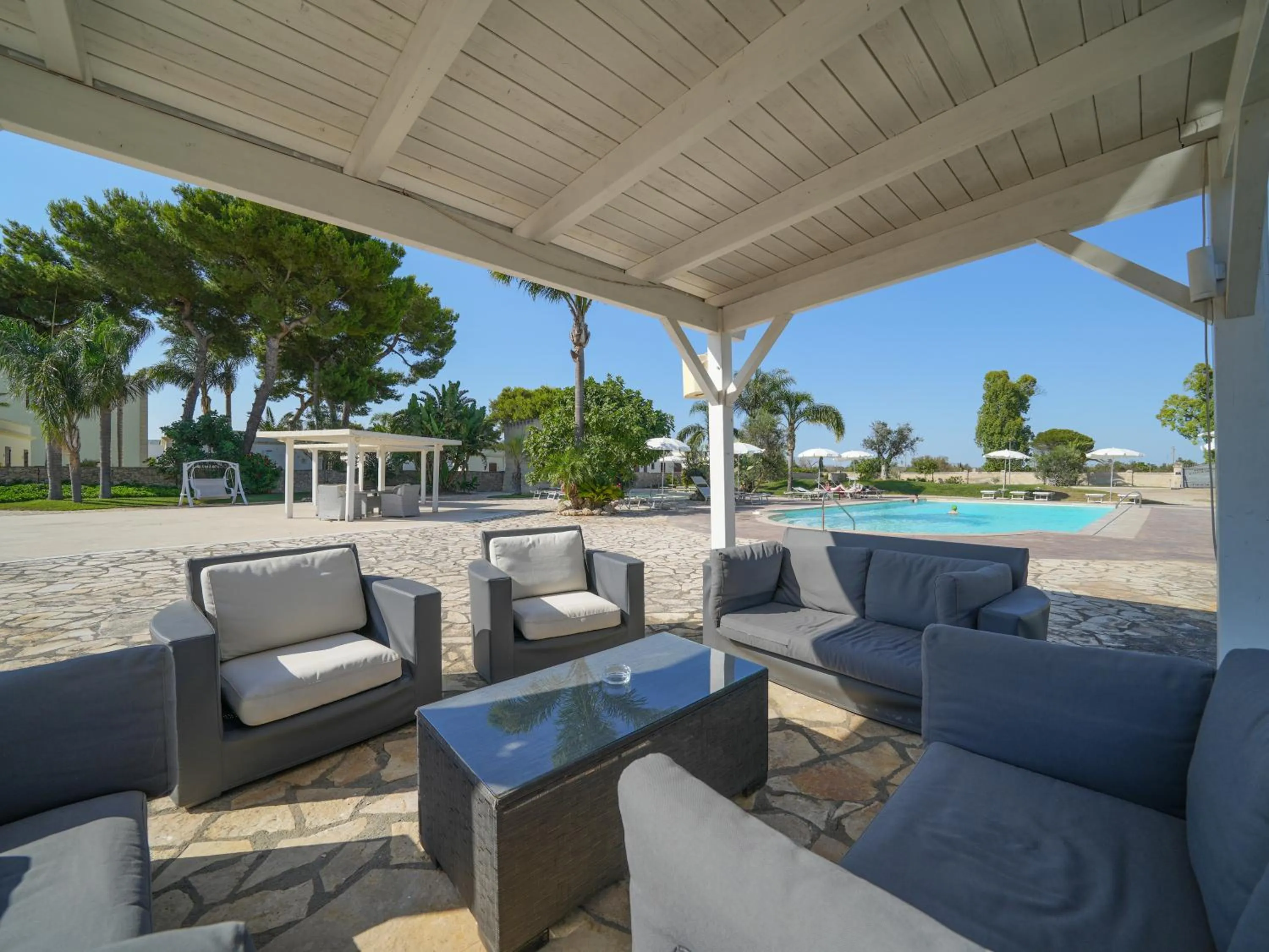 Patio in Resort Villa Hermosa