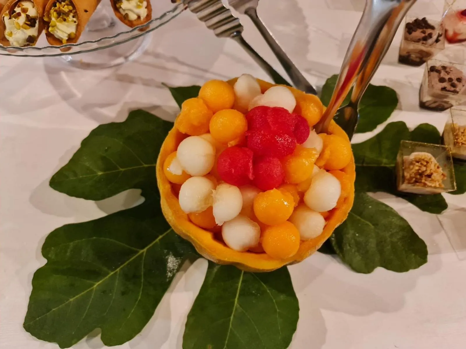 Food and drinks in Resort Villa Hermosa