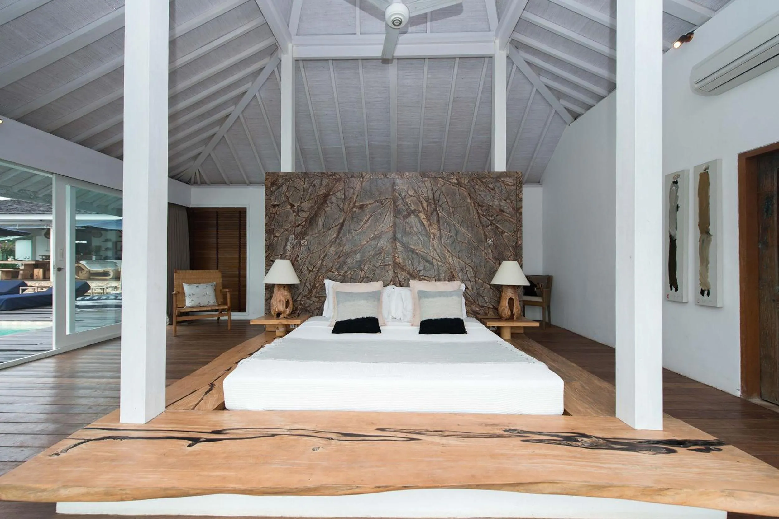 Bedroom, Bed in Villa Tranquilla