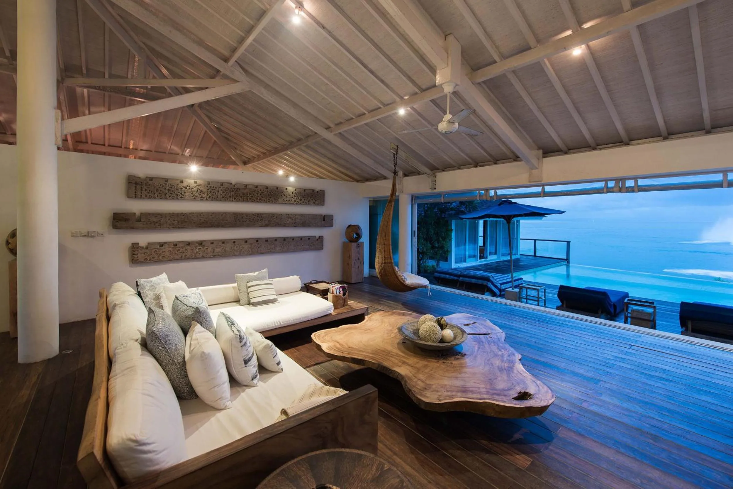Living room in Villa Tranquilla