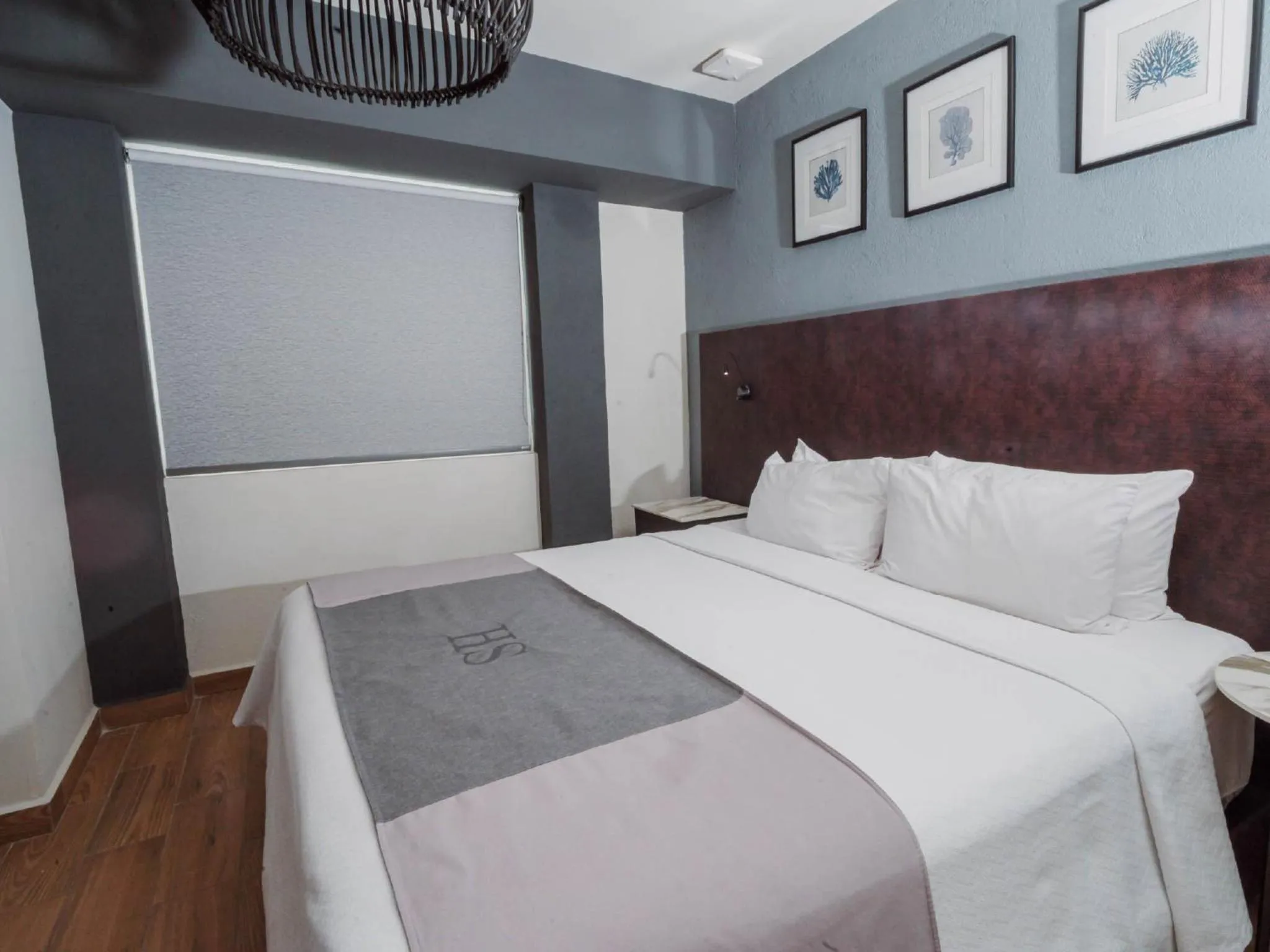 Bed in HS HOTSSON Hotel Acapulco