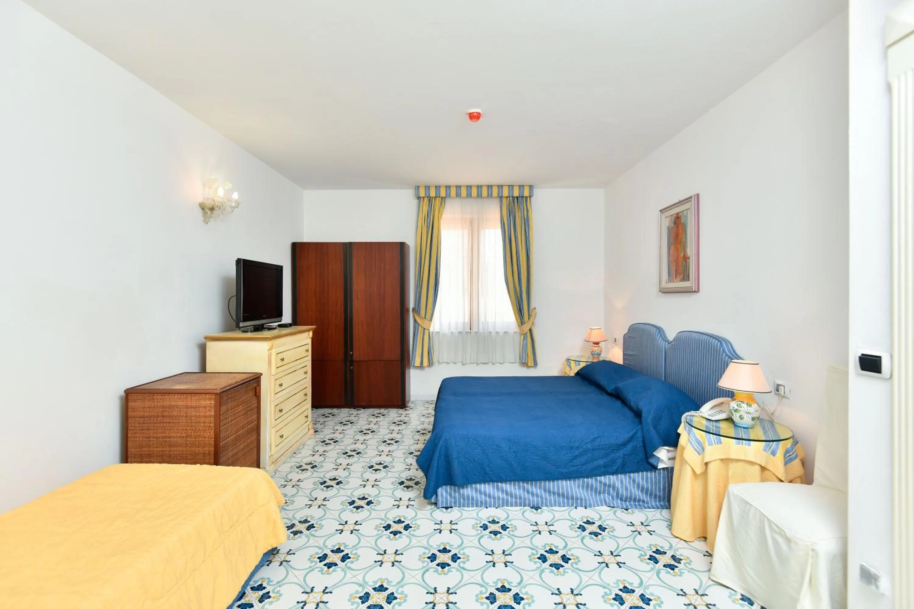 Bedroom, Bed in Hotel Villa Sirio