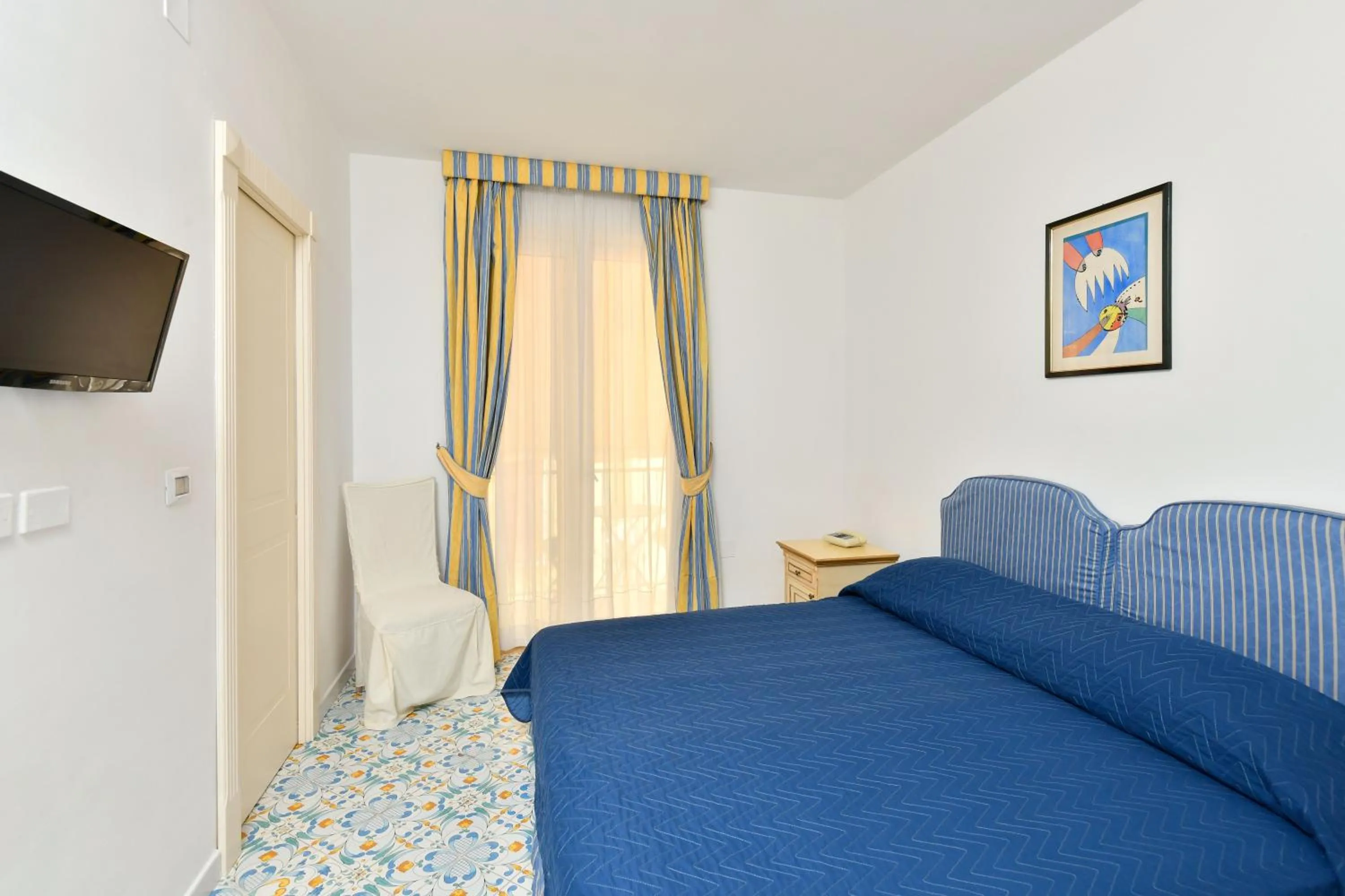 Bedroom, Bed in Hotel Villa Sirio