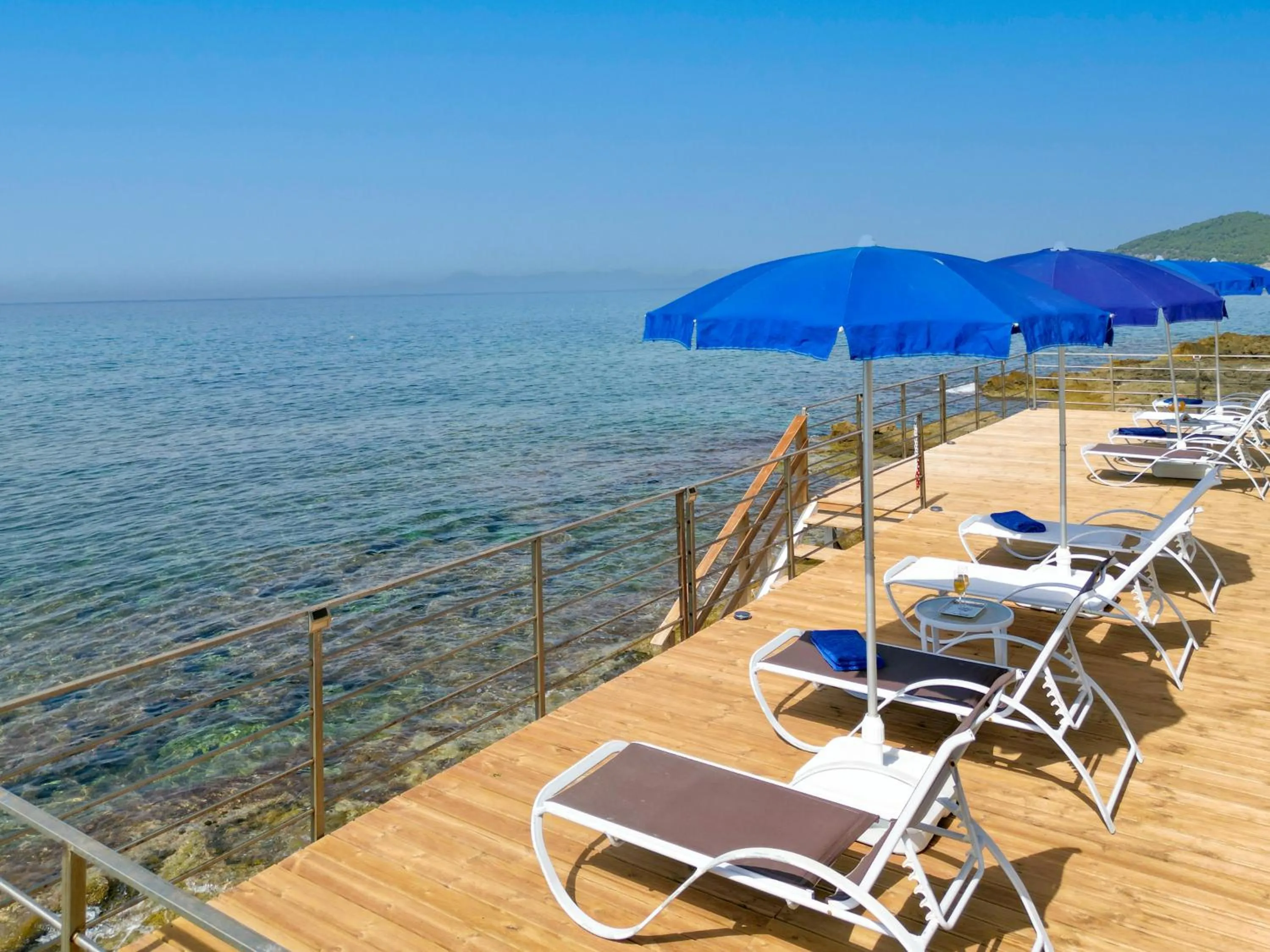 Beach in Hotel Villa Sirio