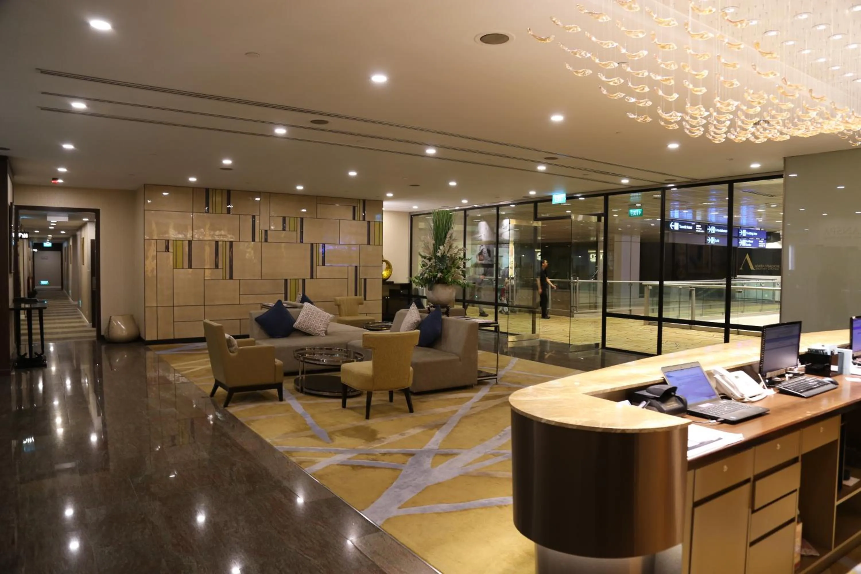 Lobby or reception in Ambassador Transit Hotel - Terminal 2