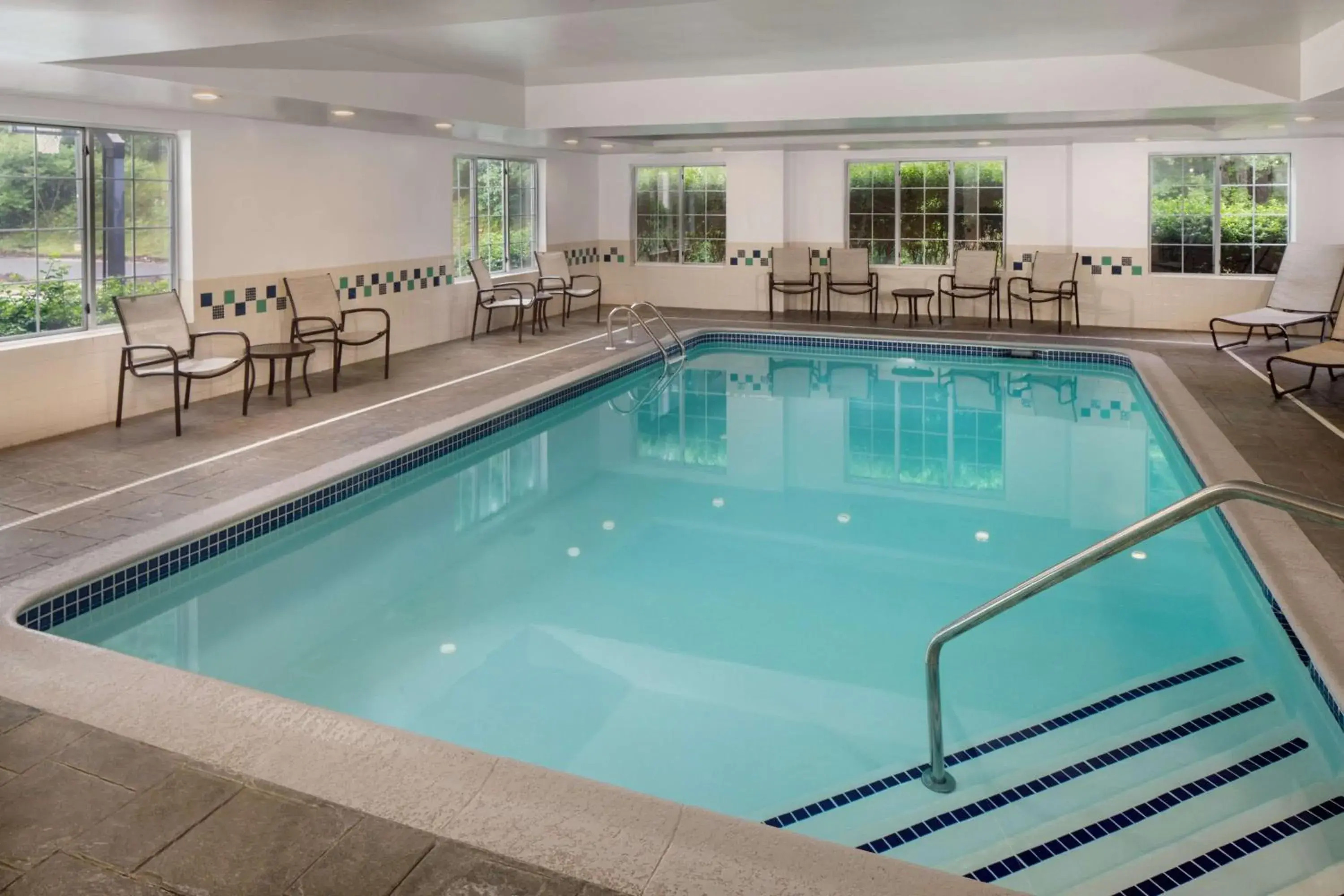 Pool view in Homewood Suites by Hilton Wallingford-Meriden Pool view in Homewood Suites by Hilton Wallingford-Meriden