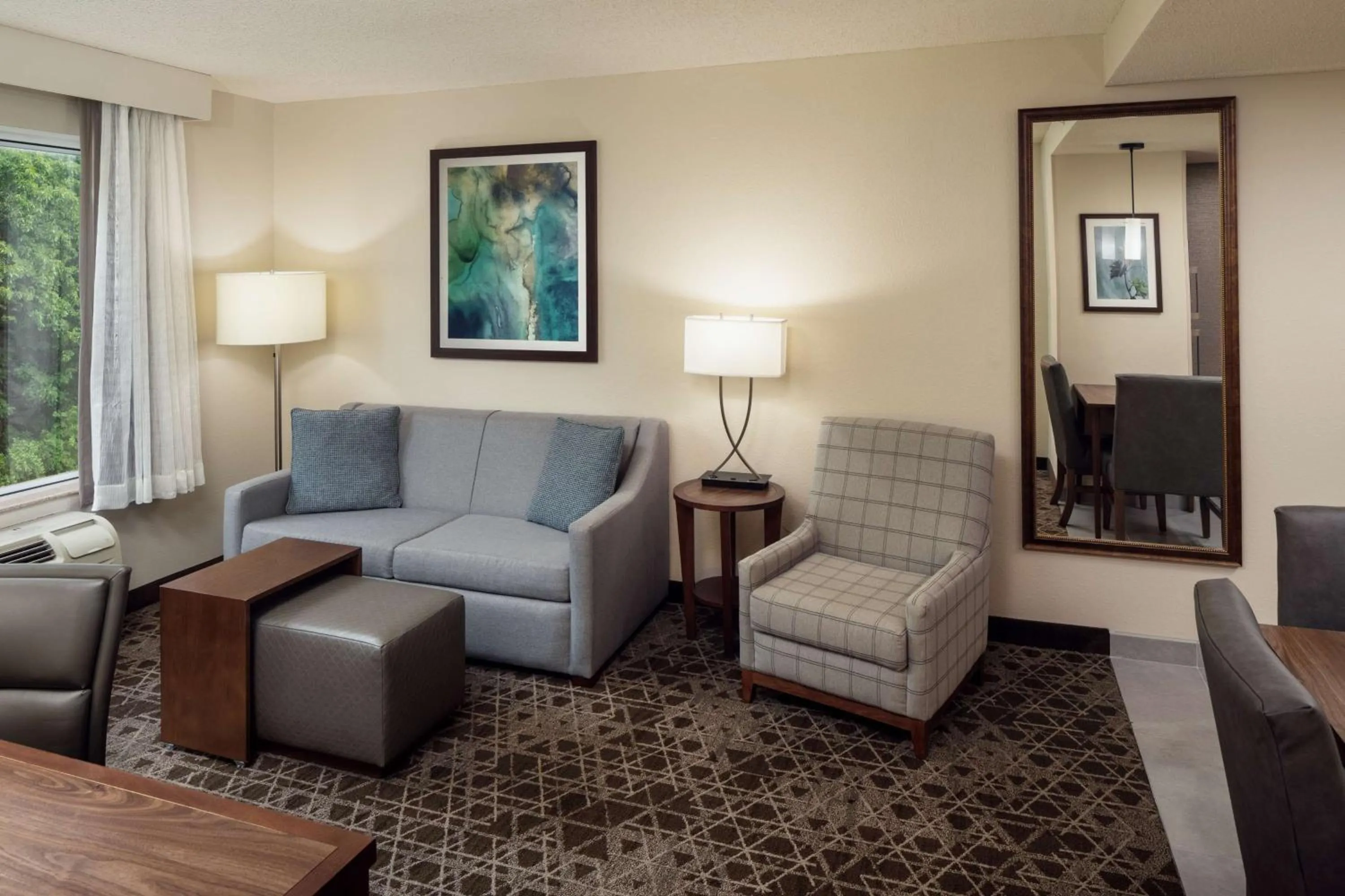 Living room in Homewood Suites by Hilton Wallingford-Meriden