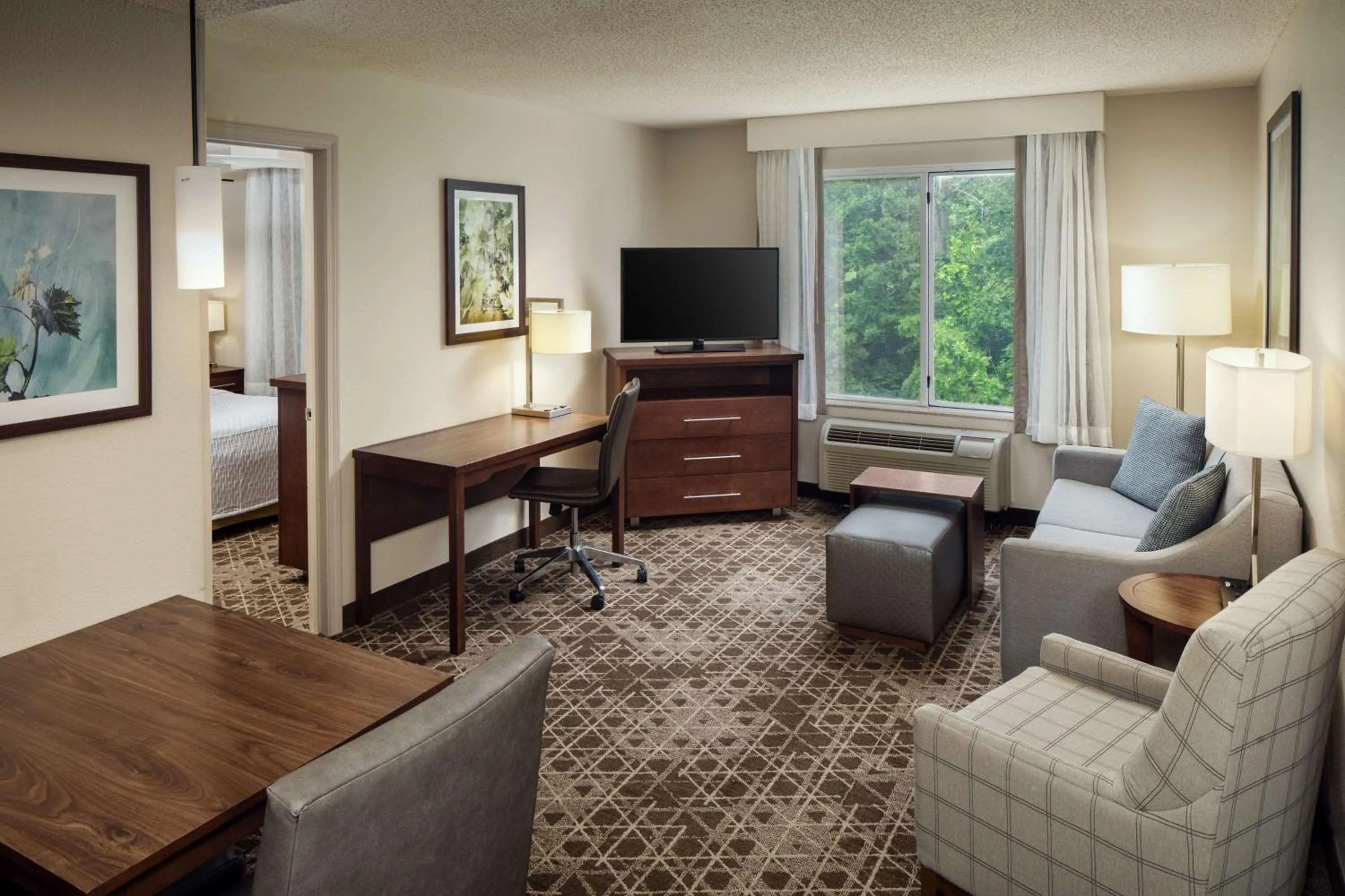 Living room in Homewood Suites by Hilton Wallingford-Meriden