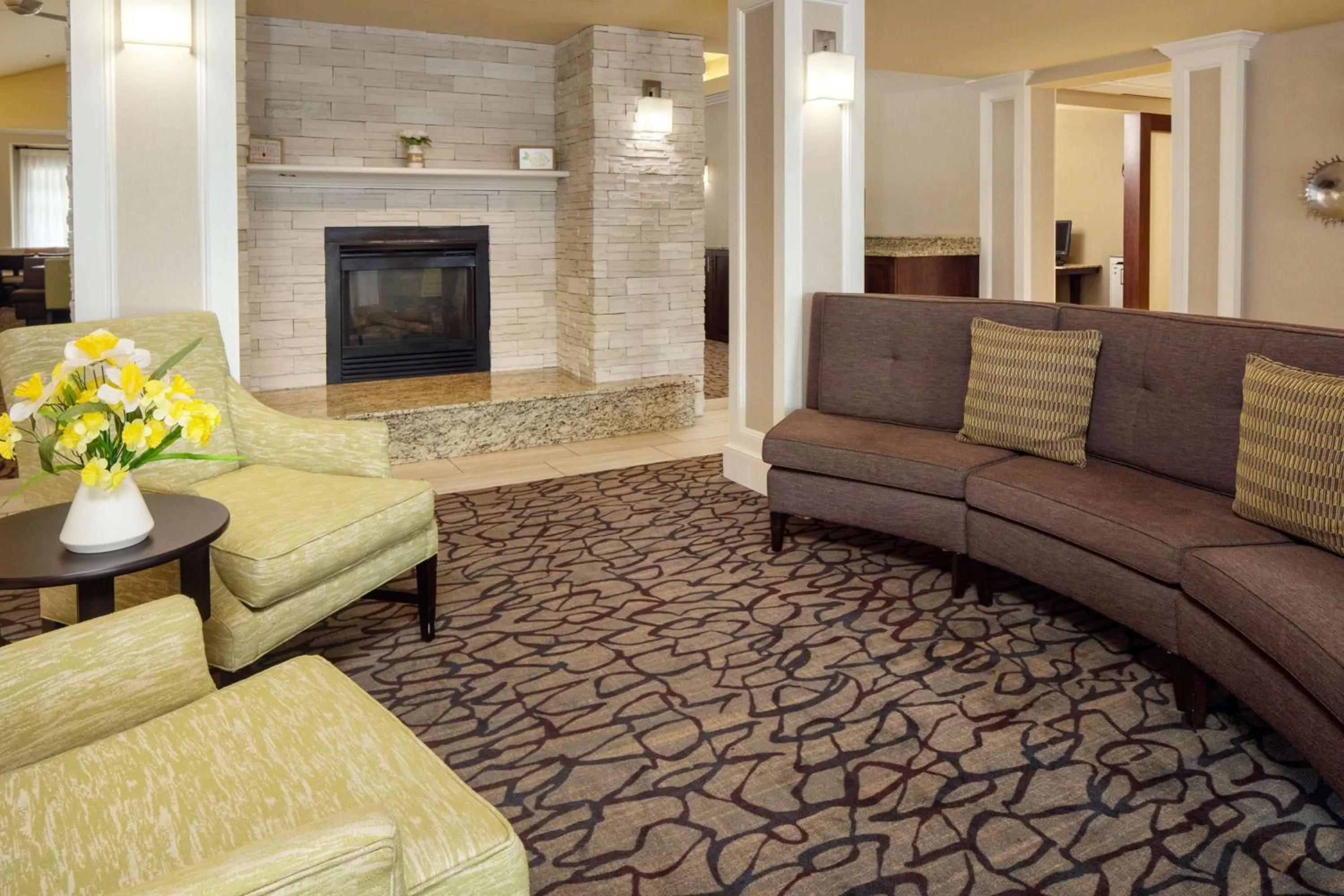 Lobby or reception in Homewood Suites by Hilton Wallingford-Meriden