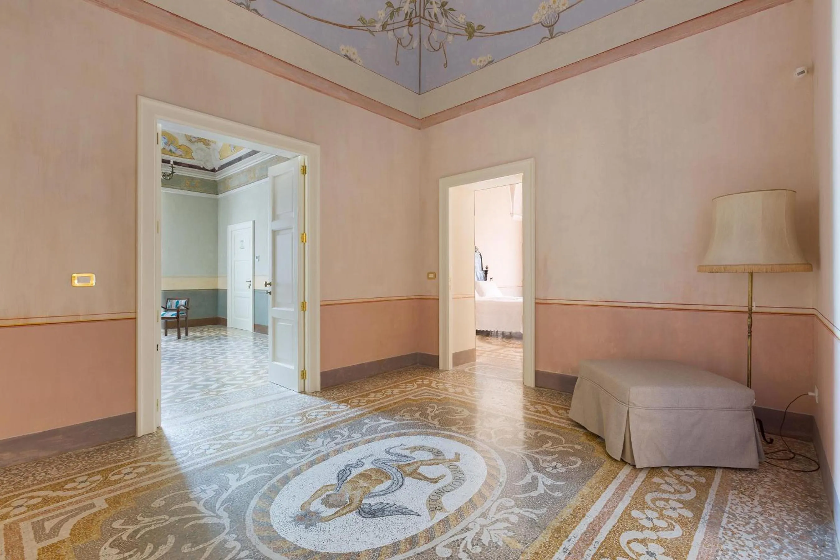 Living room in Palazzo Fasti
