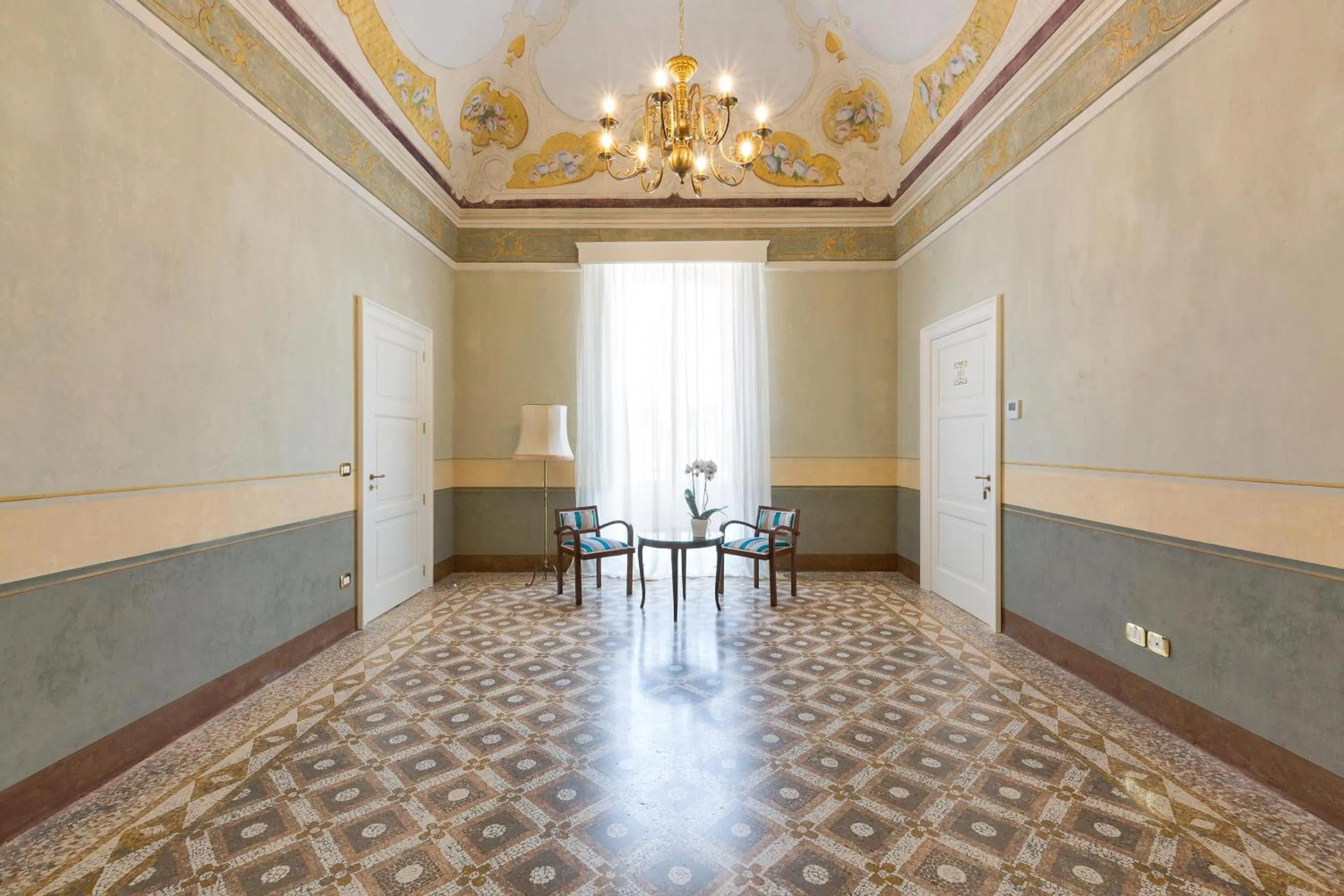 Living room in Palazzo Fasti