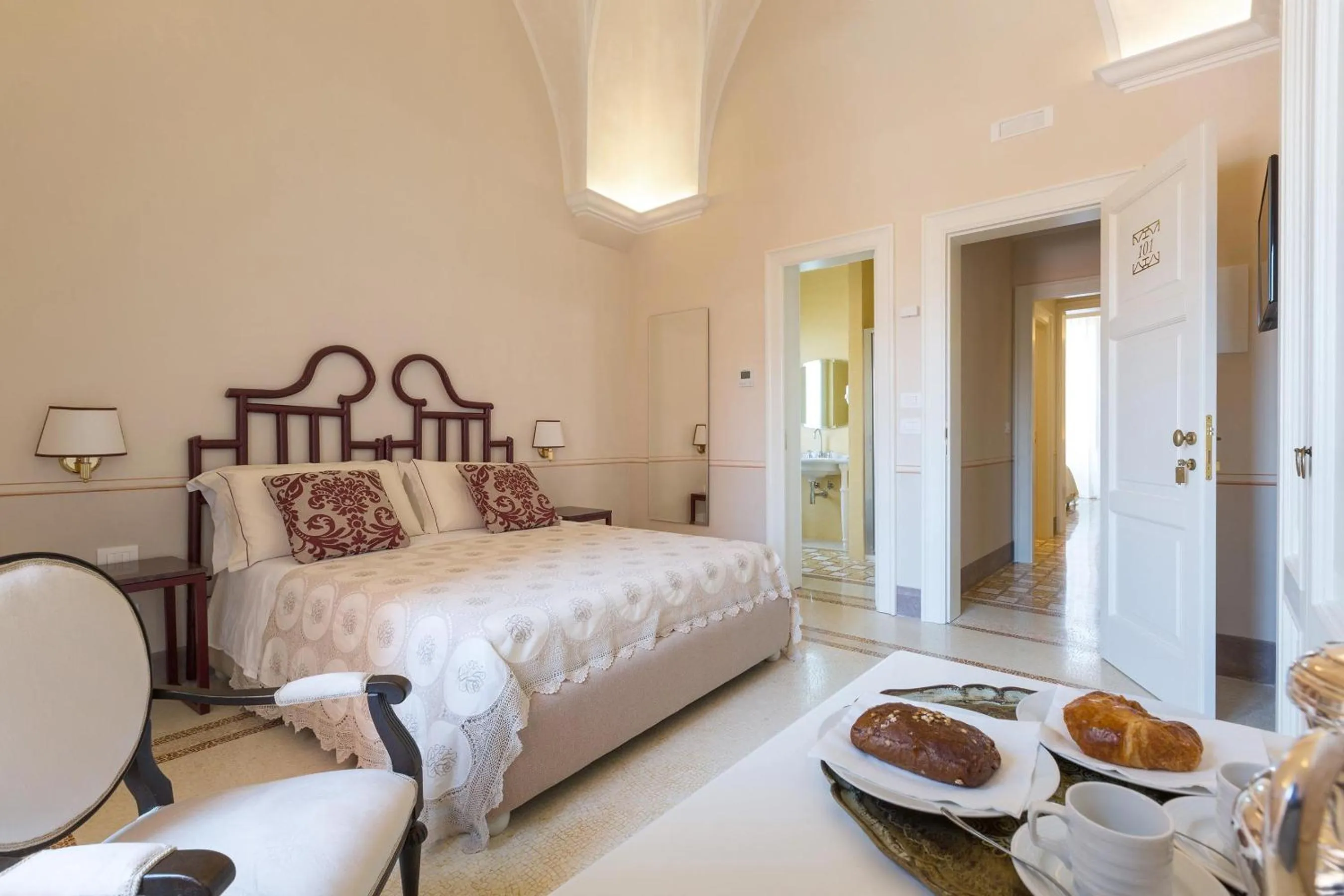 Bedroom, Bed in Palazzo Fasti