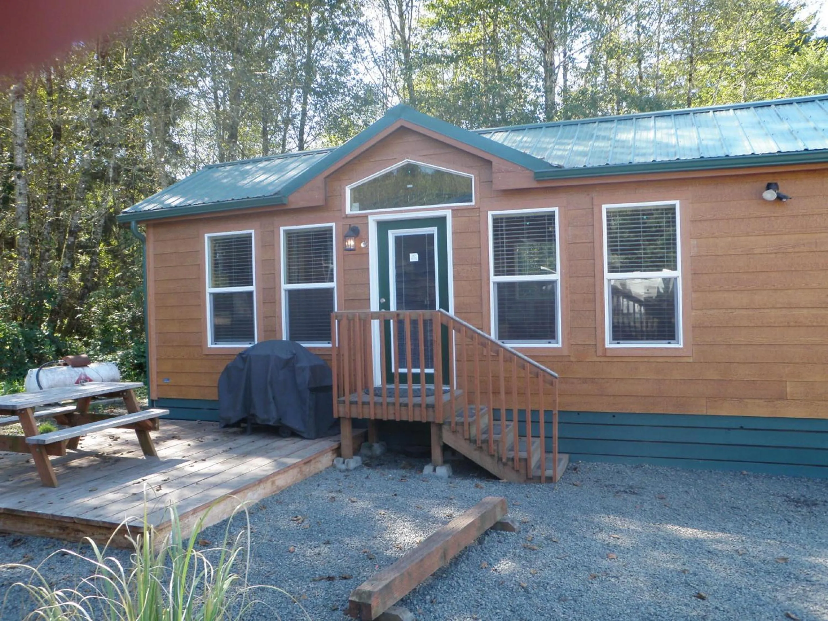 Property building in Seaside Camping Resort Cottage 9