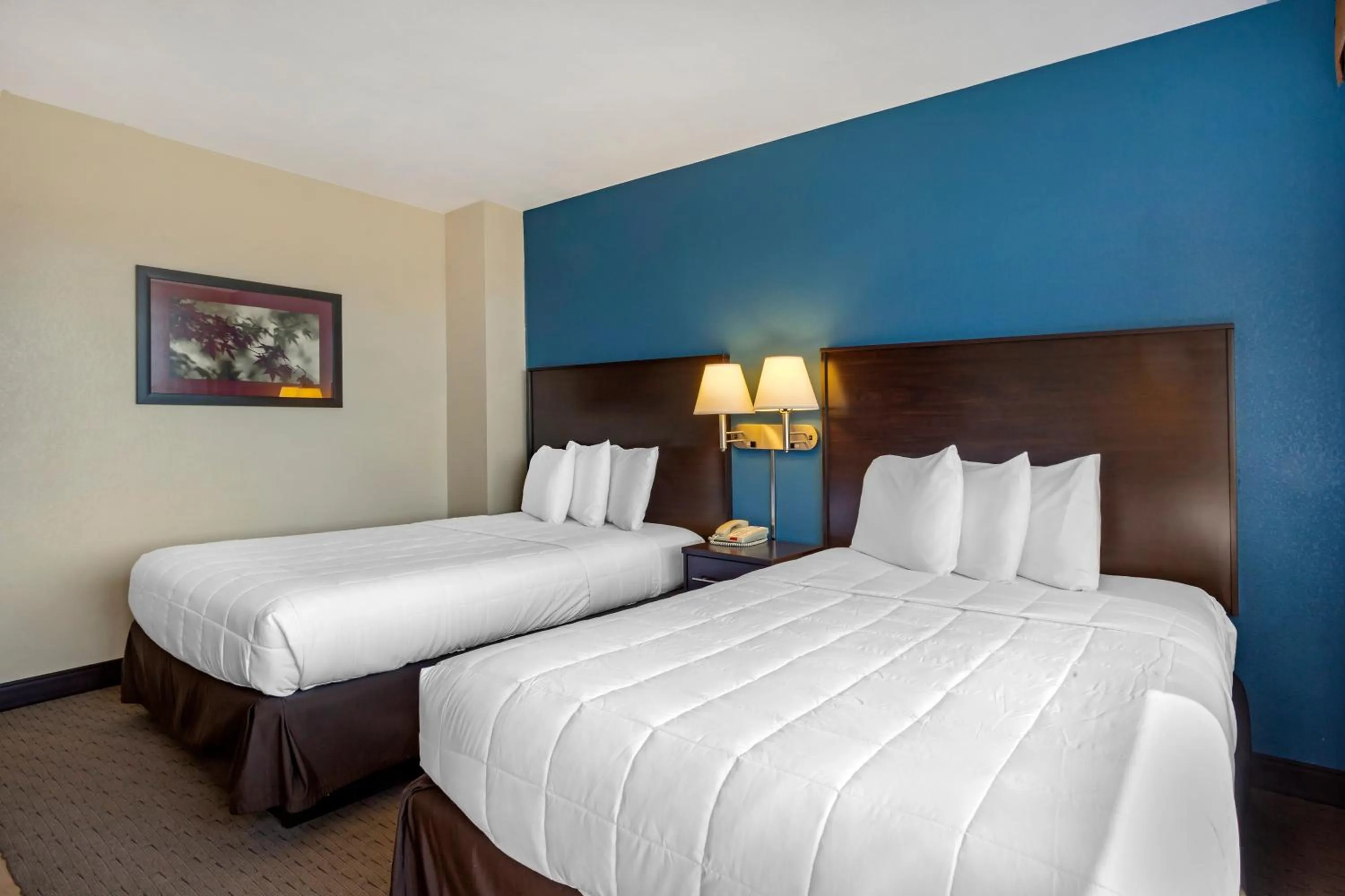 Bed in The Capitol Hotel