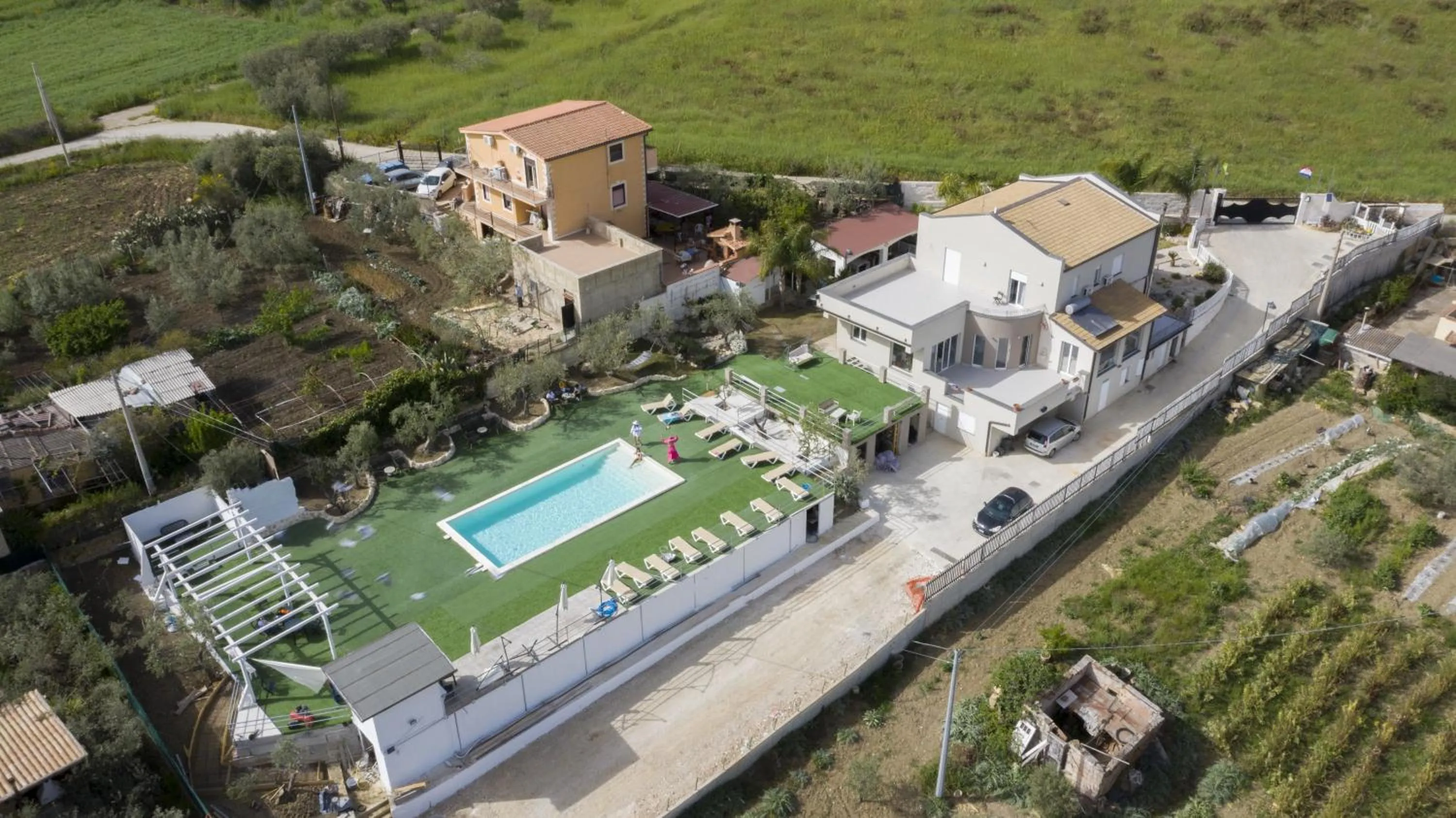 Bird's eye view in B&B Villa Kairos