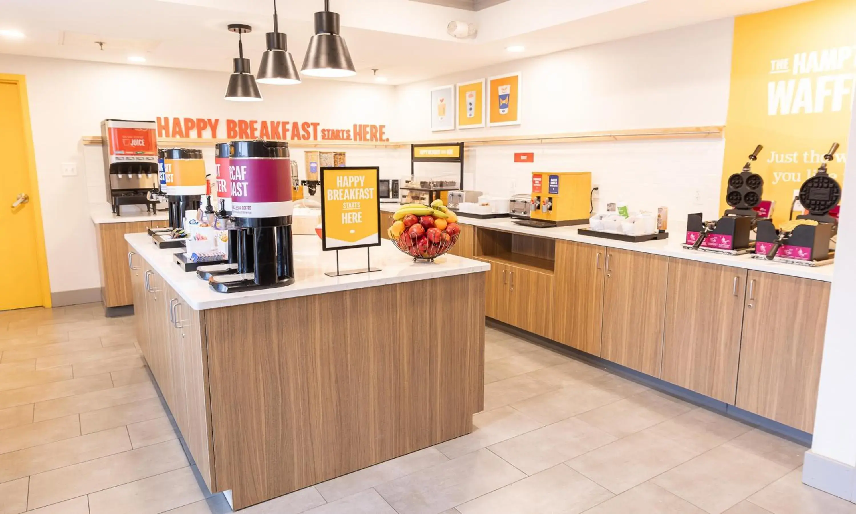 Breakfast in Hampton Inn Williamsport Breakfast in Hampton Inn Williamsport