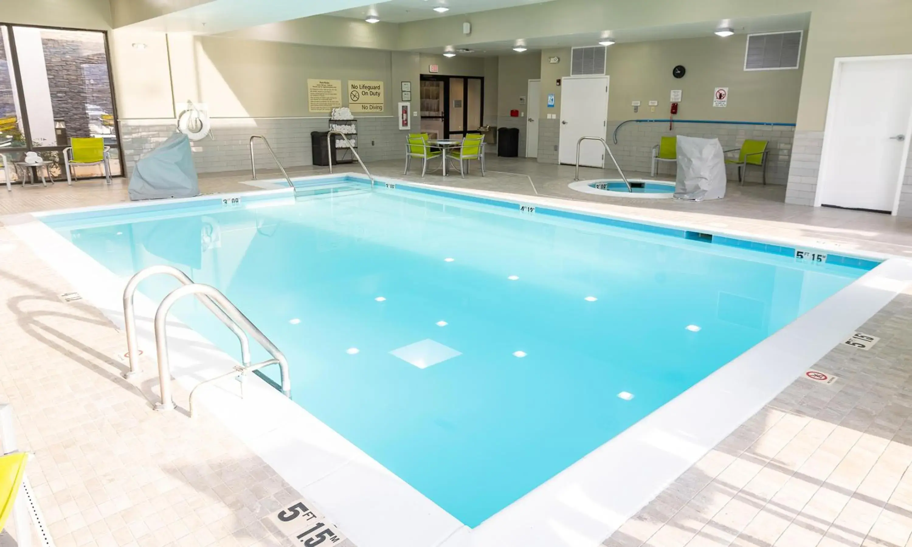 Pool view in Hampton Inn Williamsport Pool view in Hampton Inn Williamsport