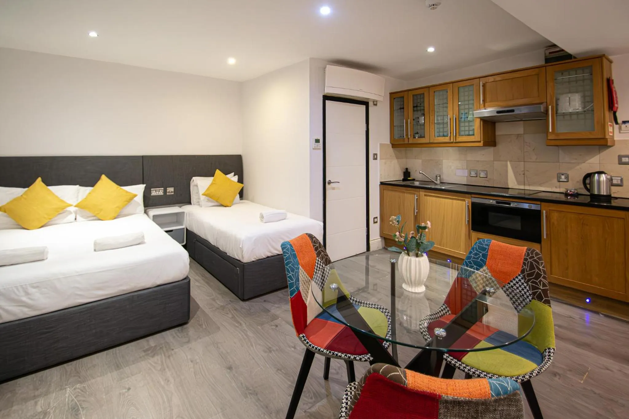 Bed in Imperial Court Suites