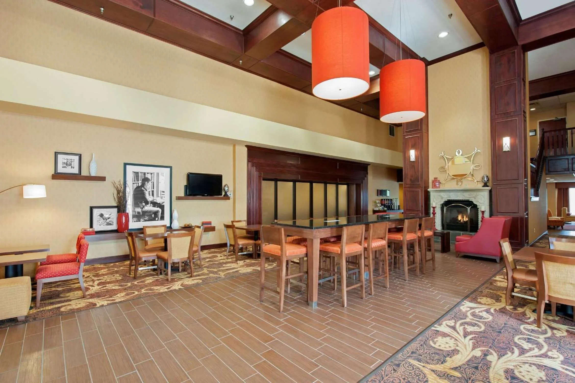 Lobby or reception in Hampton Inn & Suites Cleveland-Southeast-Streetsboro