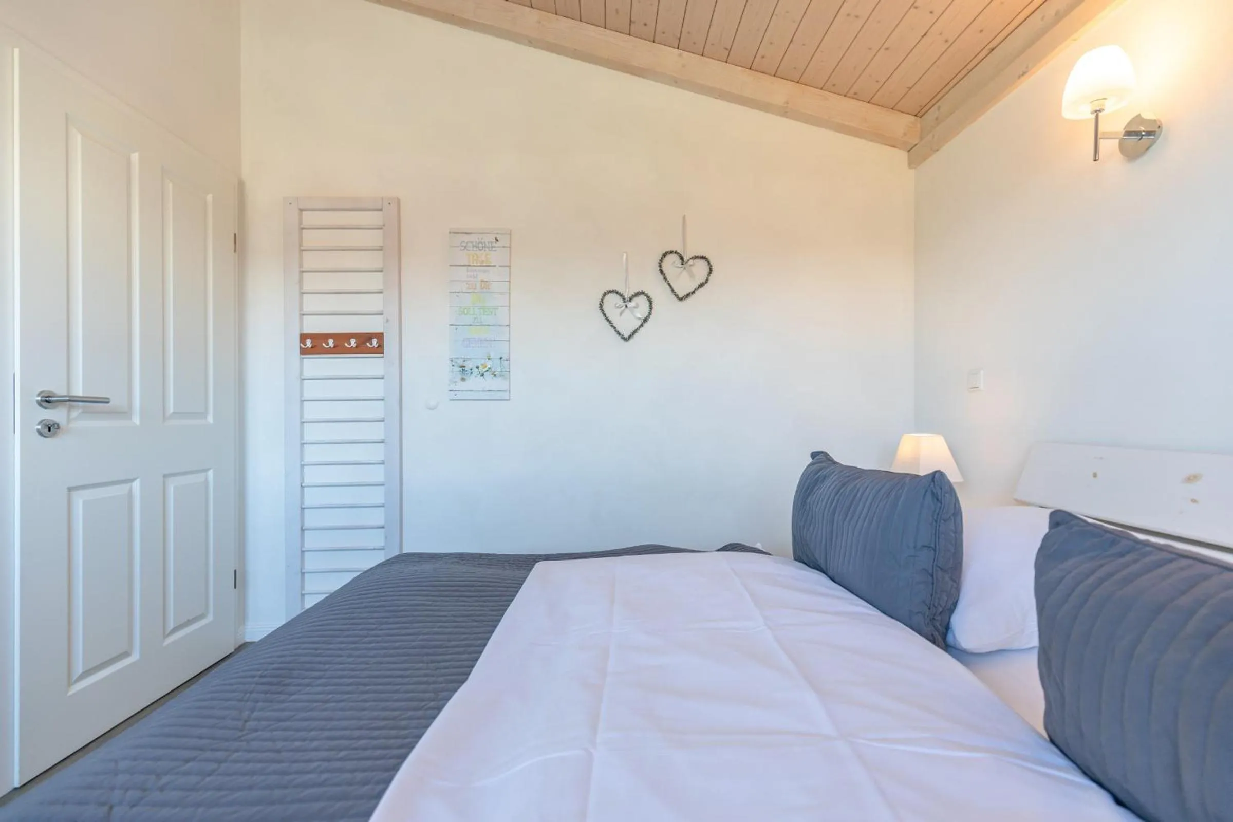 Bed in Ferienhaus Stockente