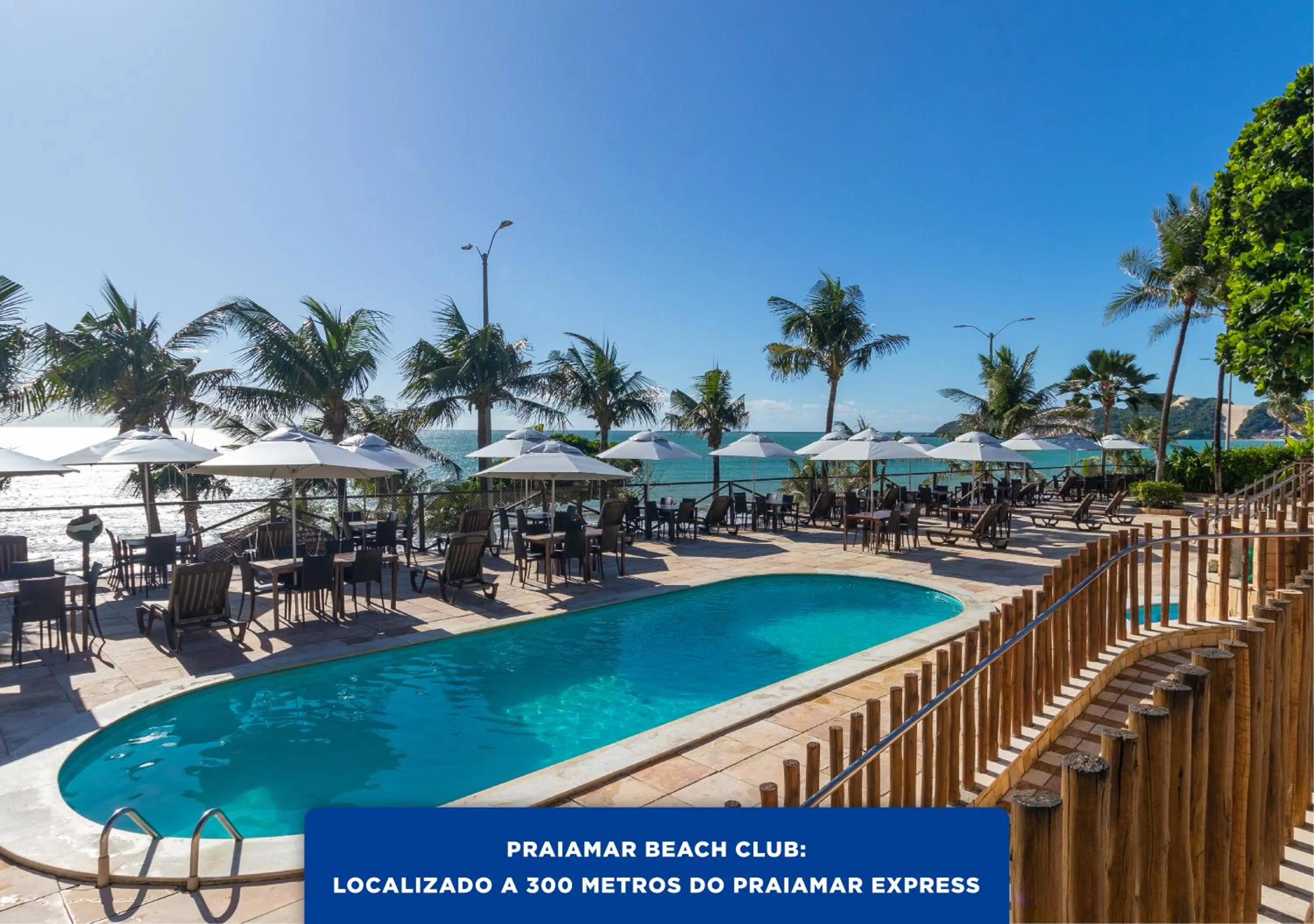 Beach in Praiamar Express Hotel