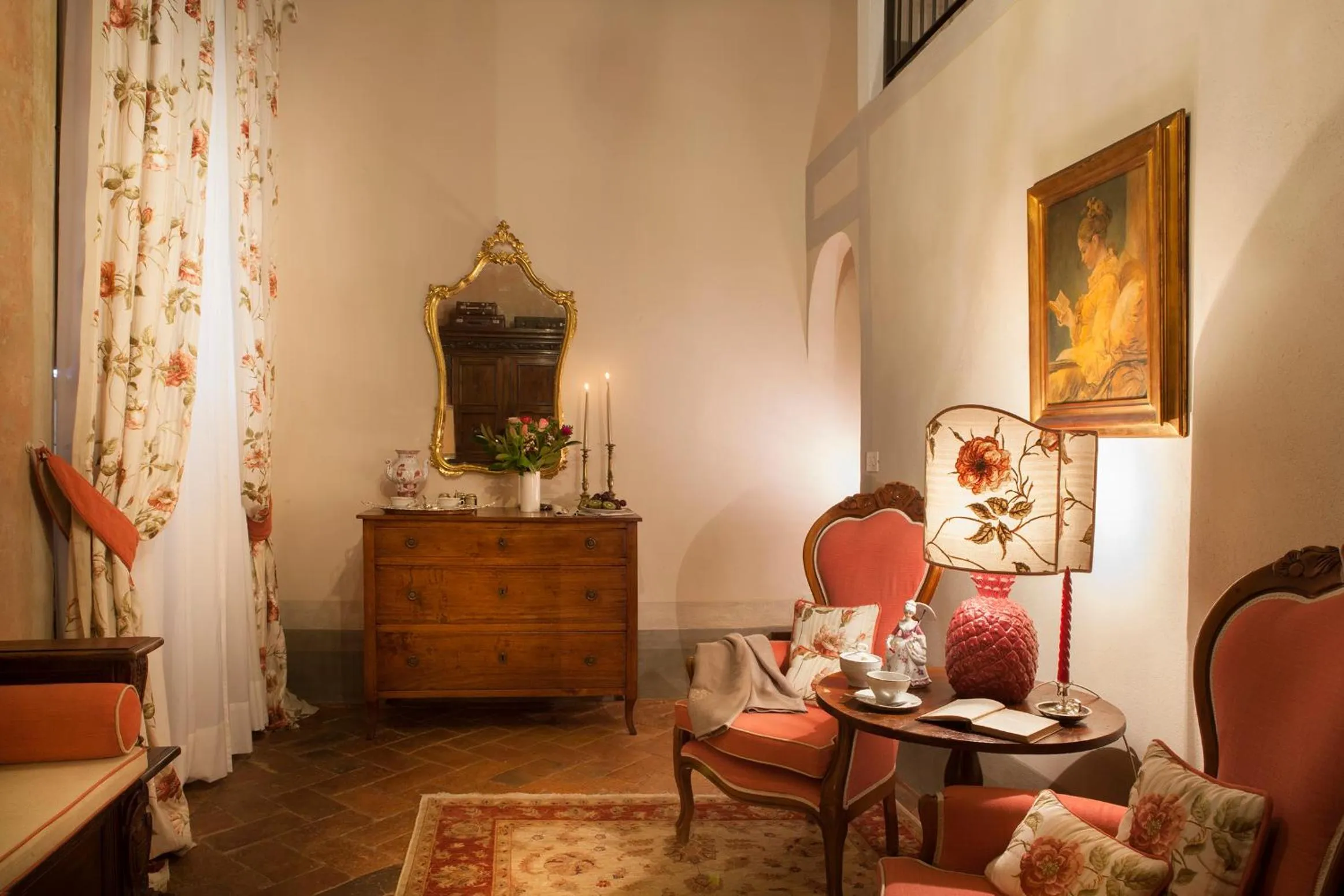 Decorative detail in Villa Fillinelle