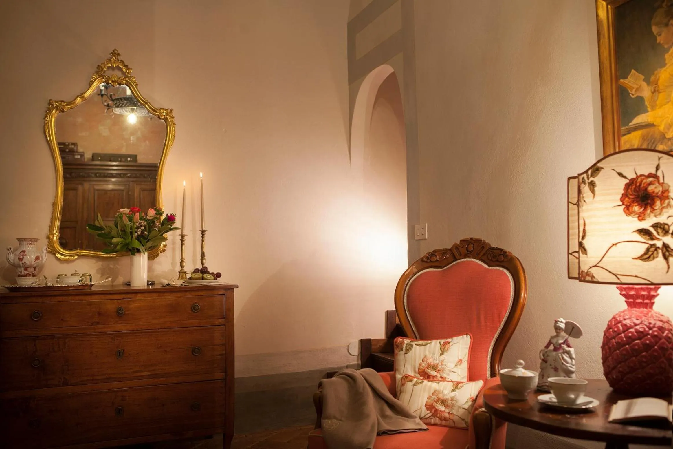 Decorative detail in Villa Fillinelle