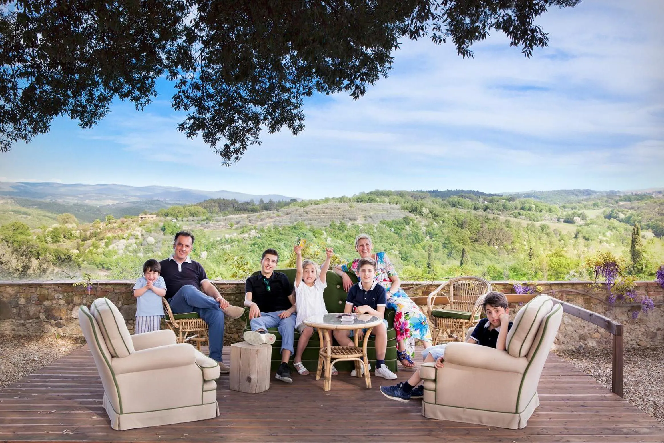 Day in Villa Fillinelle