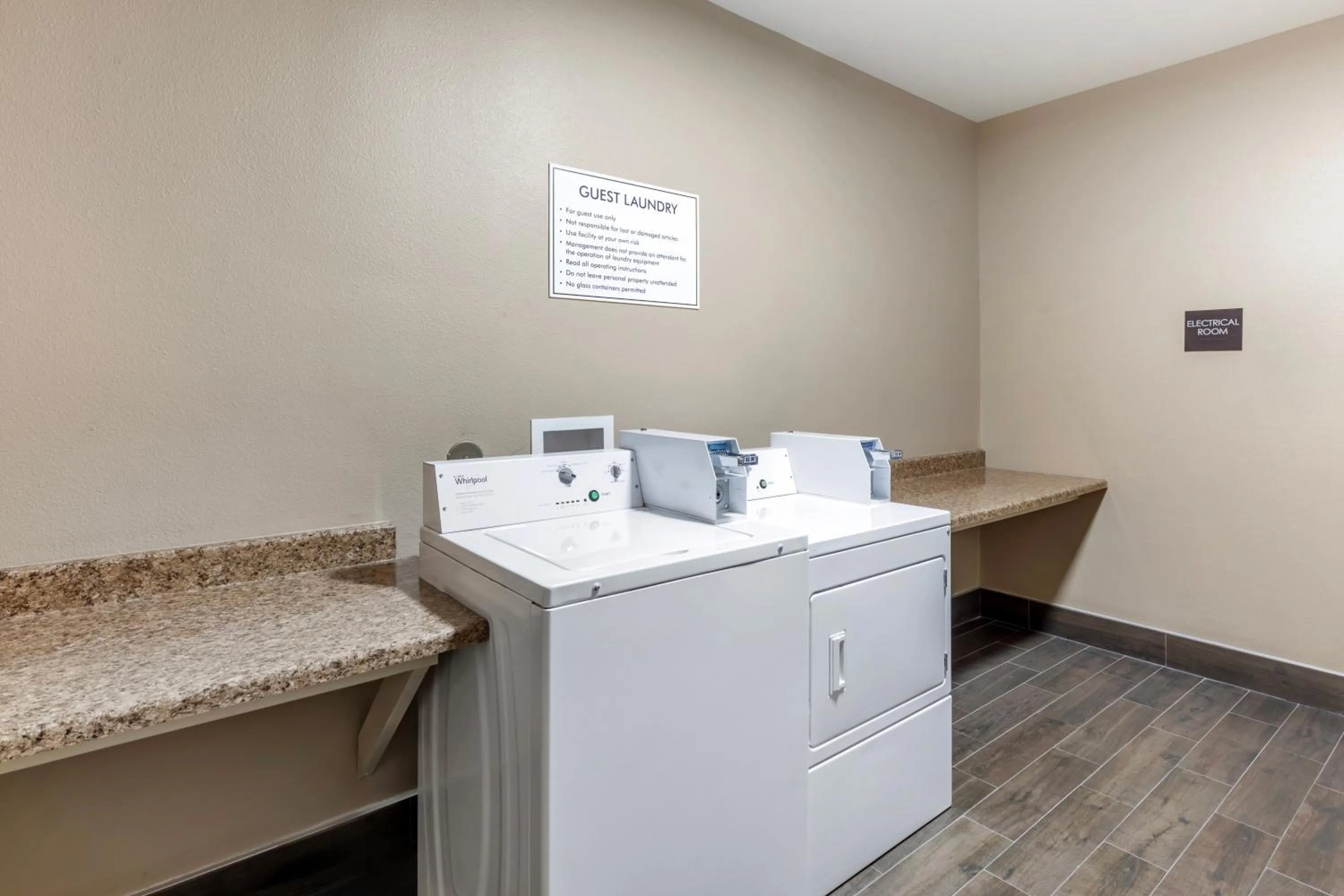 laundry in Comfort Inn & Suites Temple - Medical Center
