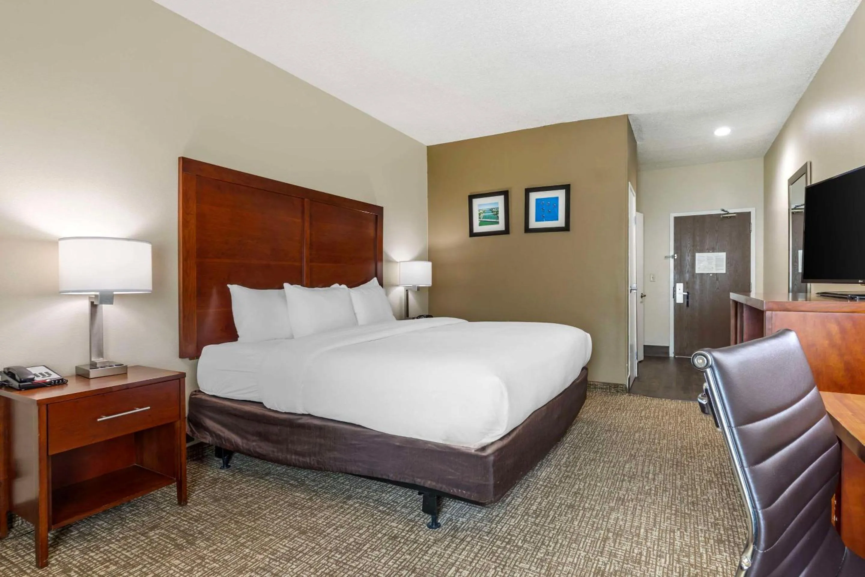 Bedroom, Bed in Comfort Inn & Suites Temple - Medical Center