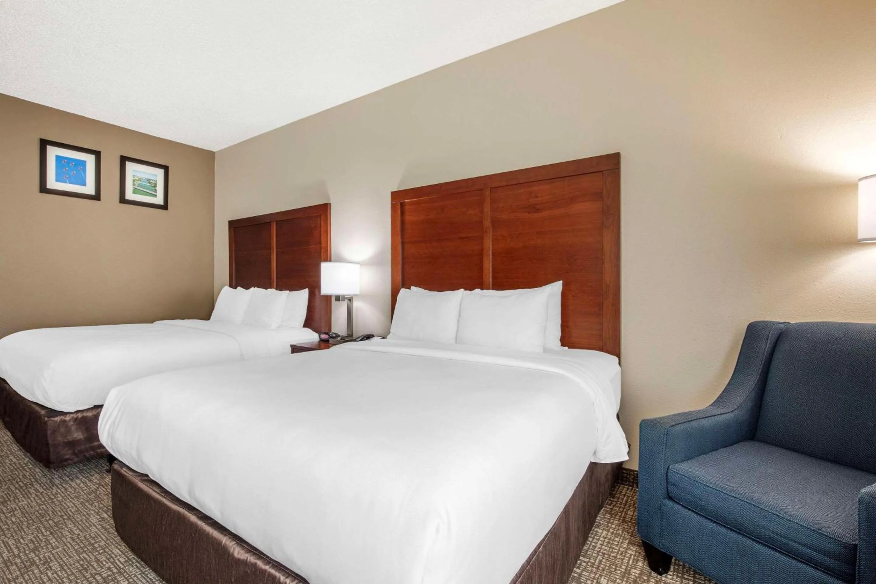 Bedroom, Bed in Comfort Inn & Suites Temple - Medical Center