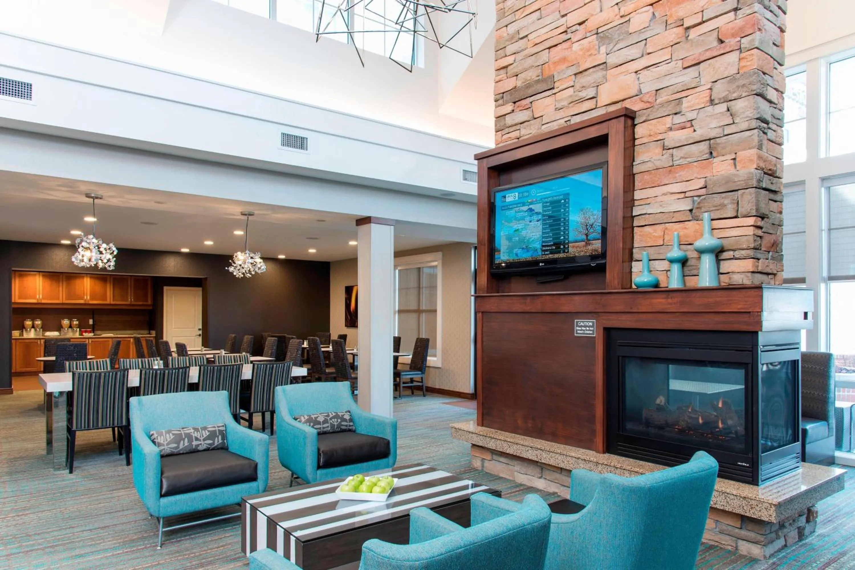 Lobby or reception in Residence Inn Moline Quad Cities