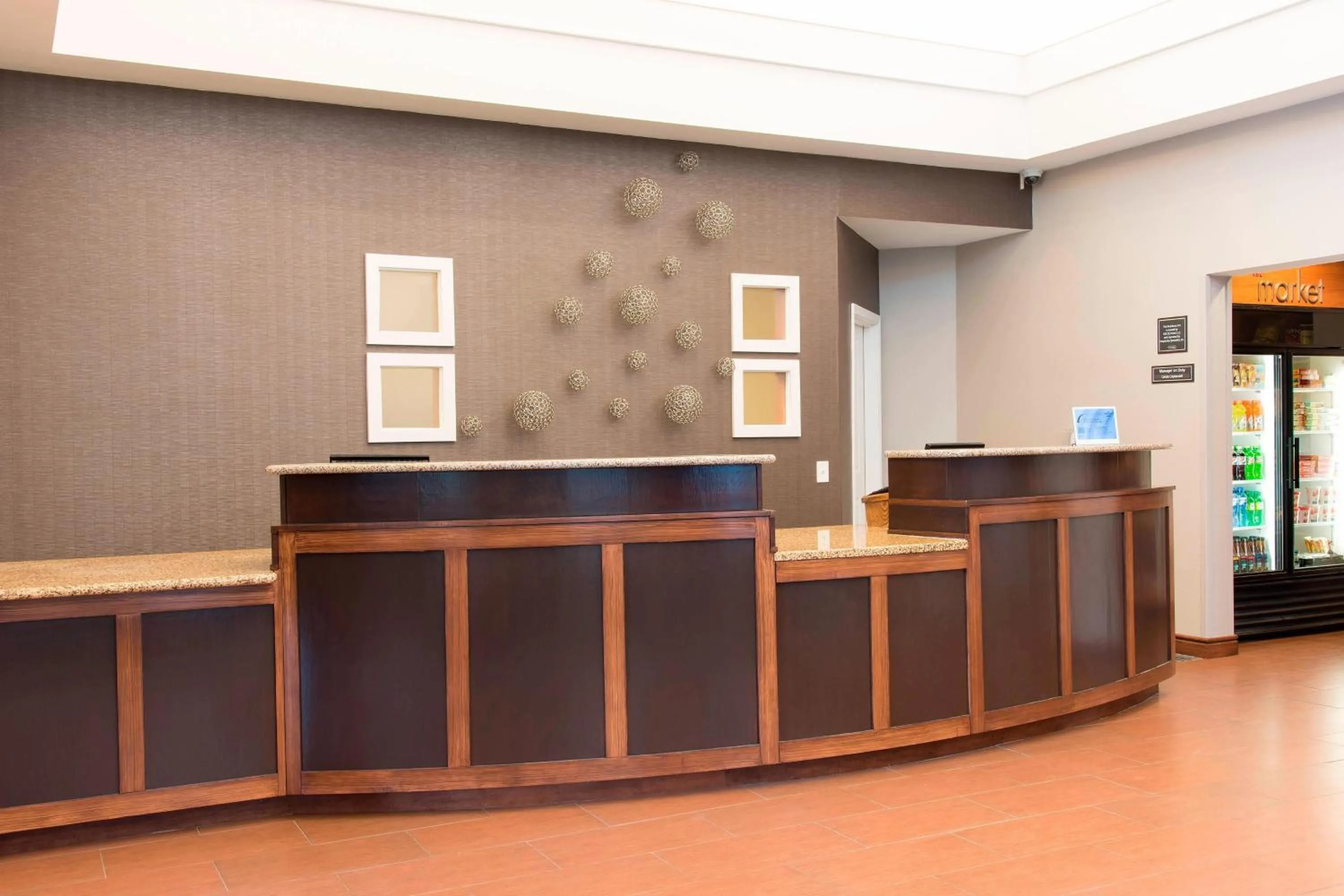 Lobby or reception in Residence Inn Moline Quad Cities