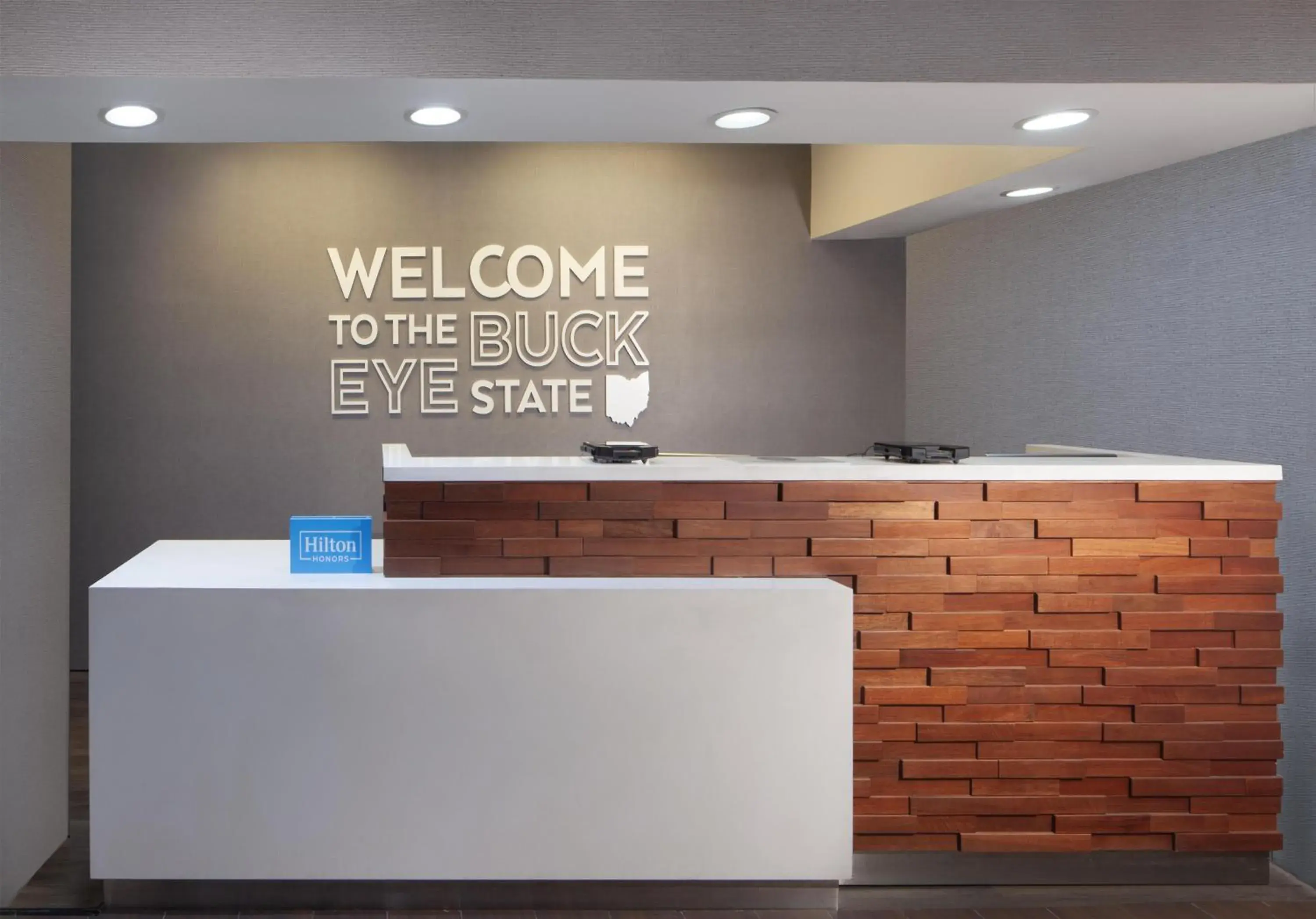 Lobby or reception in Hampton Inn Youngstown/Boardman Lobby or reception in Hampton Inn Youngstown/Boardman