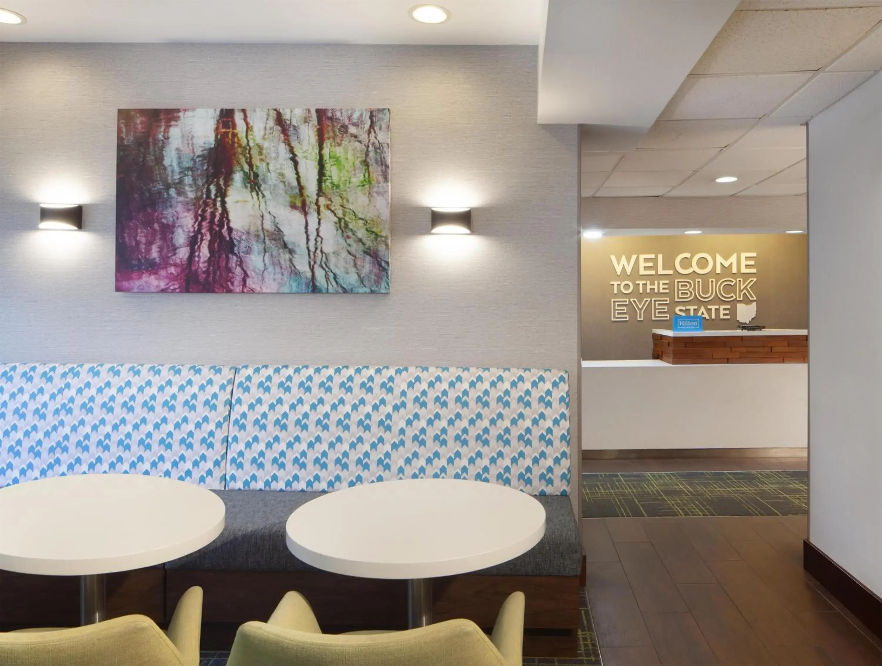 Lobby or reception in Hampton Inn Youngstown/Boardman Lobby or reception in Hampton Inn Youngstown/Boardman