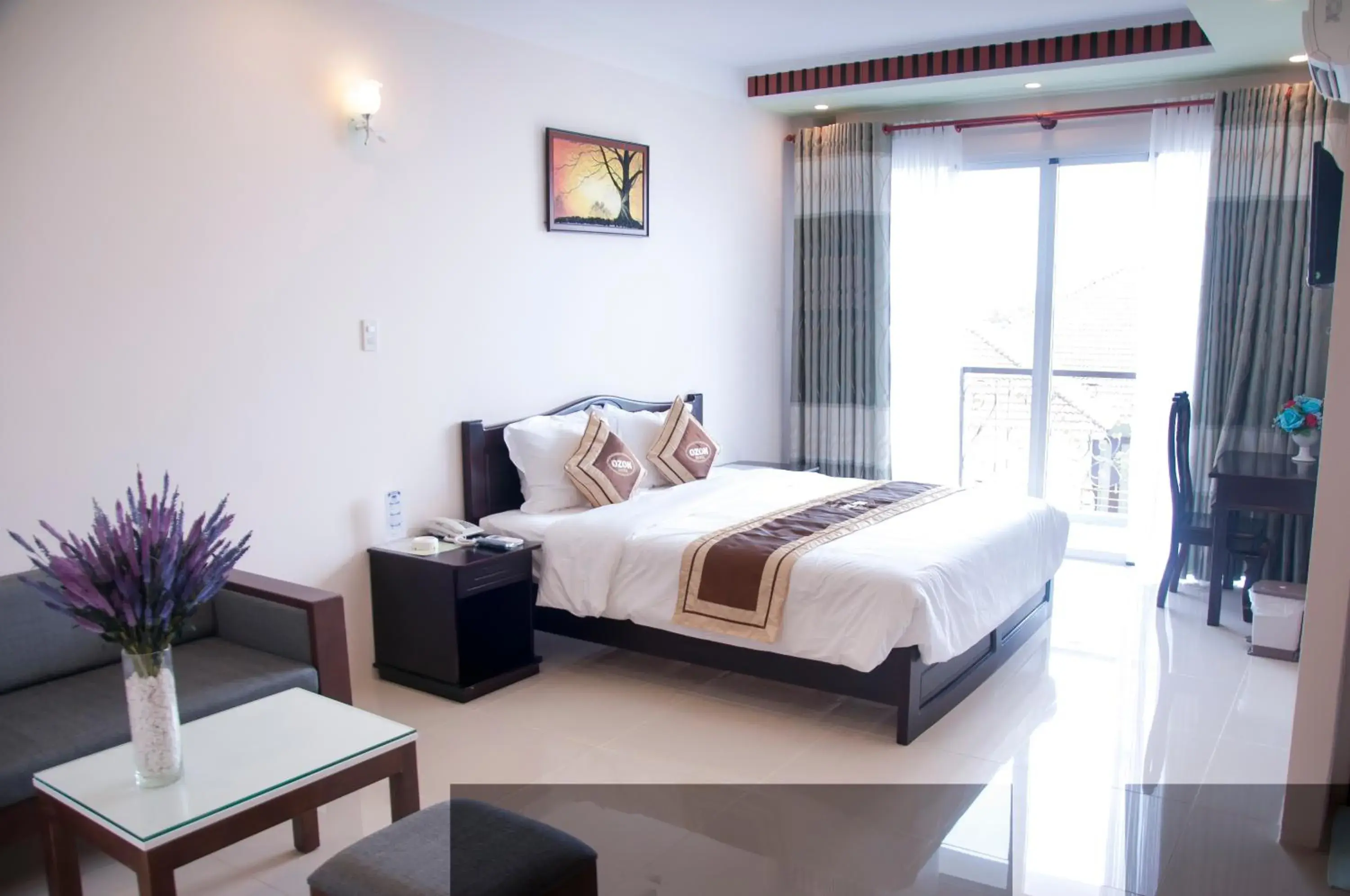 Bed in Ozon Hotel Bed in Ozon Hotel